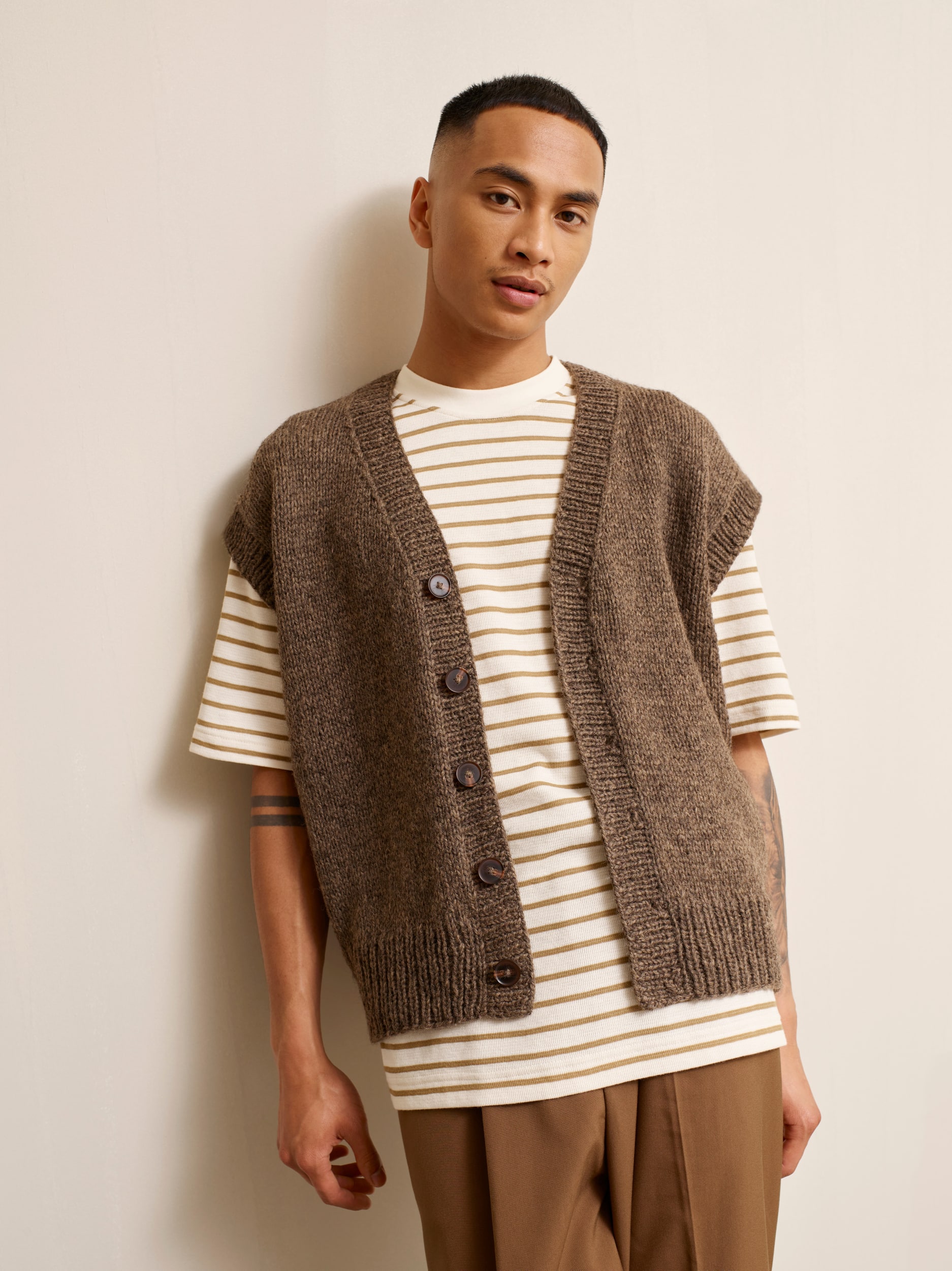 Aslak vest 416-5 - Garn - Rauma