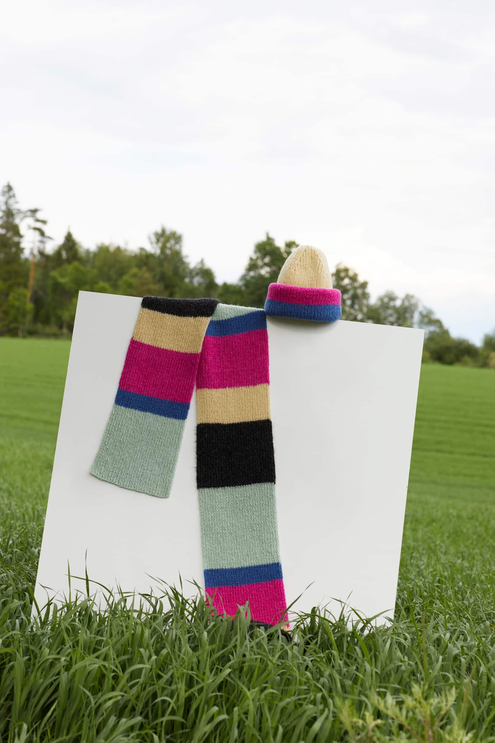 Felice ribbelue & Felice skjerf 418-6 A+B - Garn - Rauma