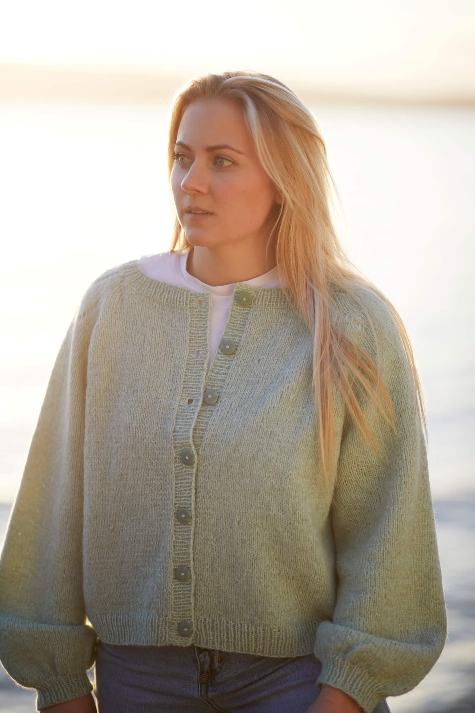 Nøstet Mitt-jakken 378-4 - Garn - Hillesvåg