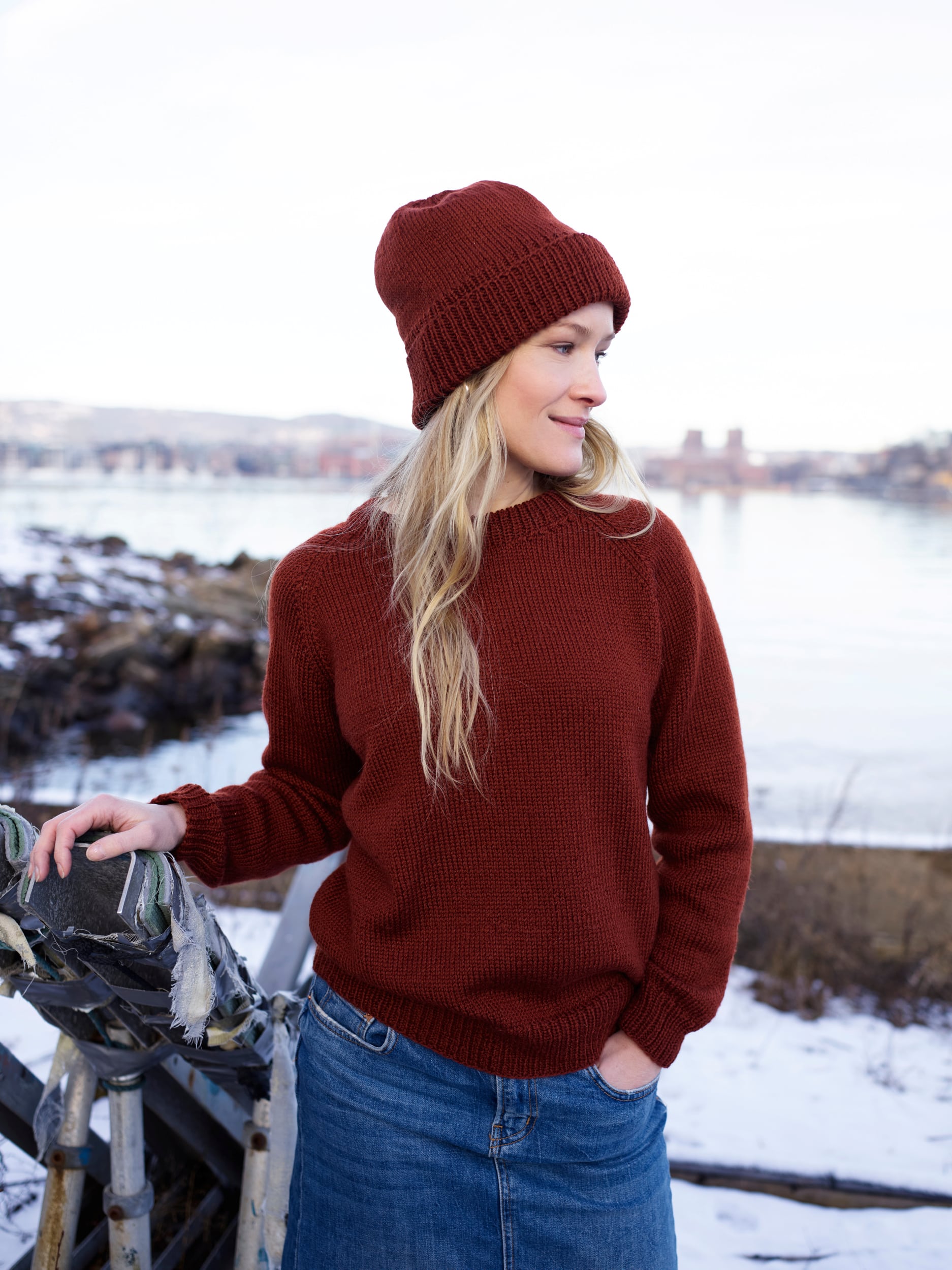 Raglangenser, dame 333-12 - Garn - Hillesvåg