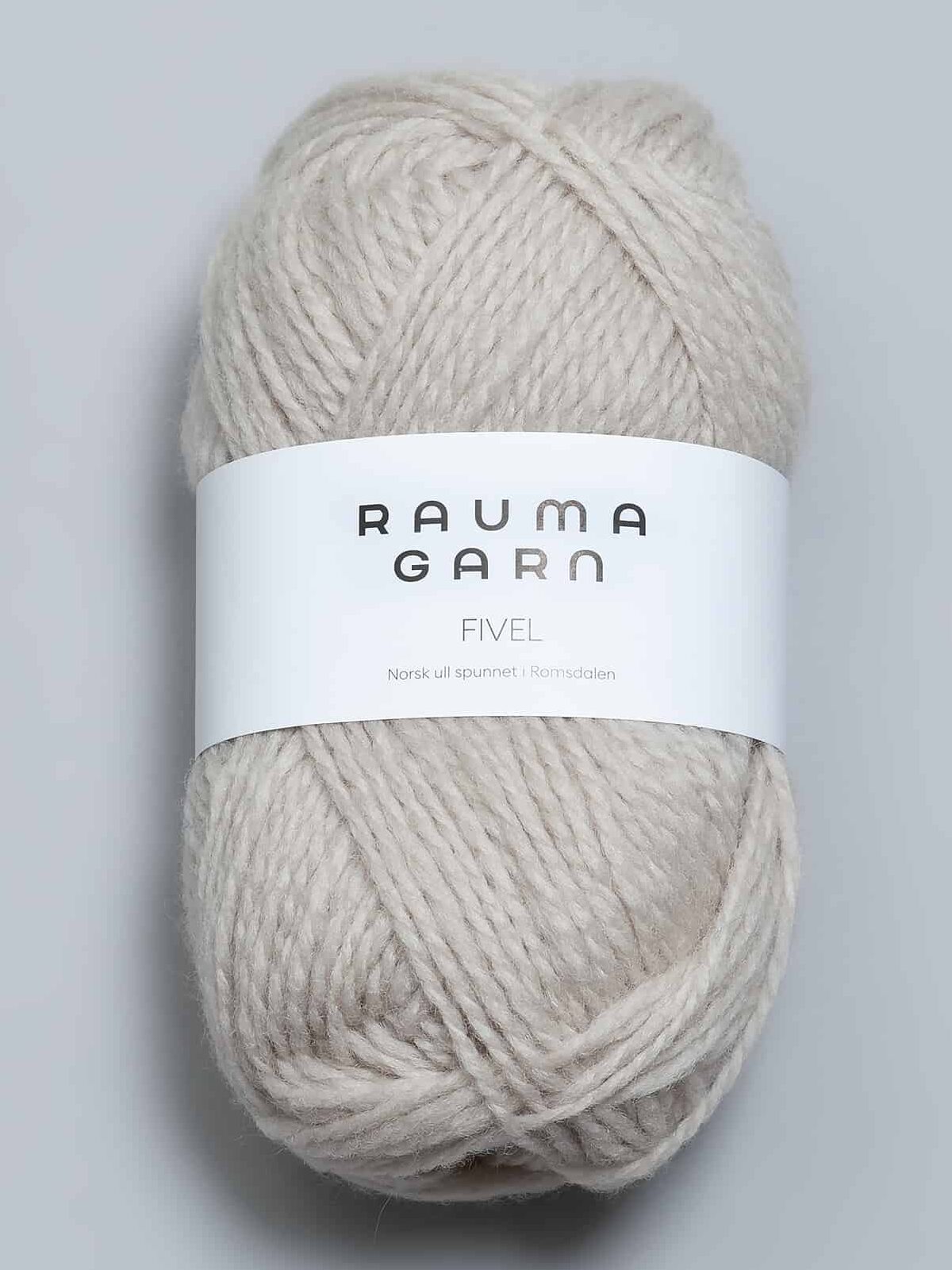 Fivel - 04 Gråbeige - Garn - Rauma