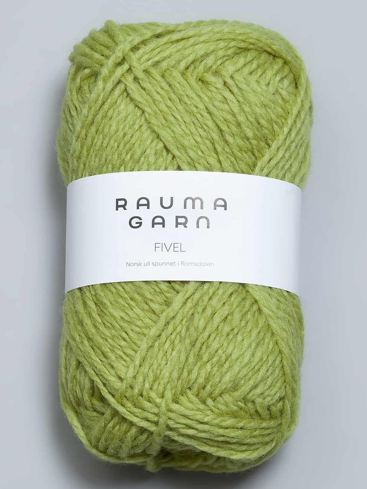 Fivel - 12 Spiregrøn - Garn - Rauma