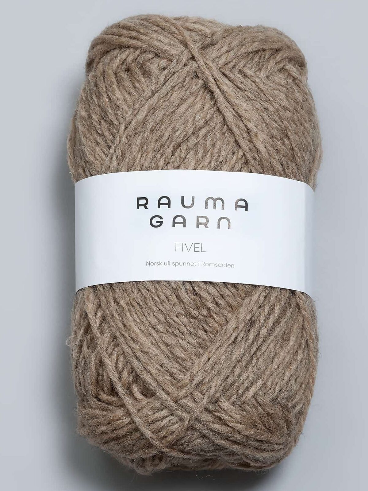 Fivel - 302 Sand meleret - Garn - Rauma