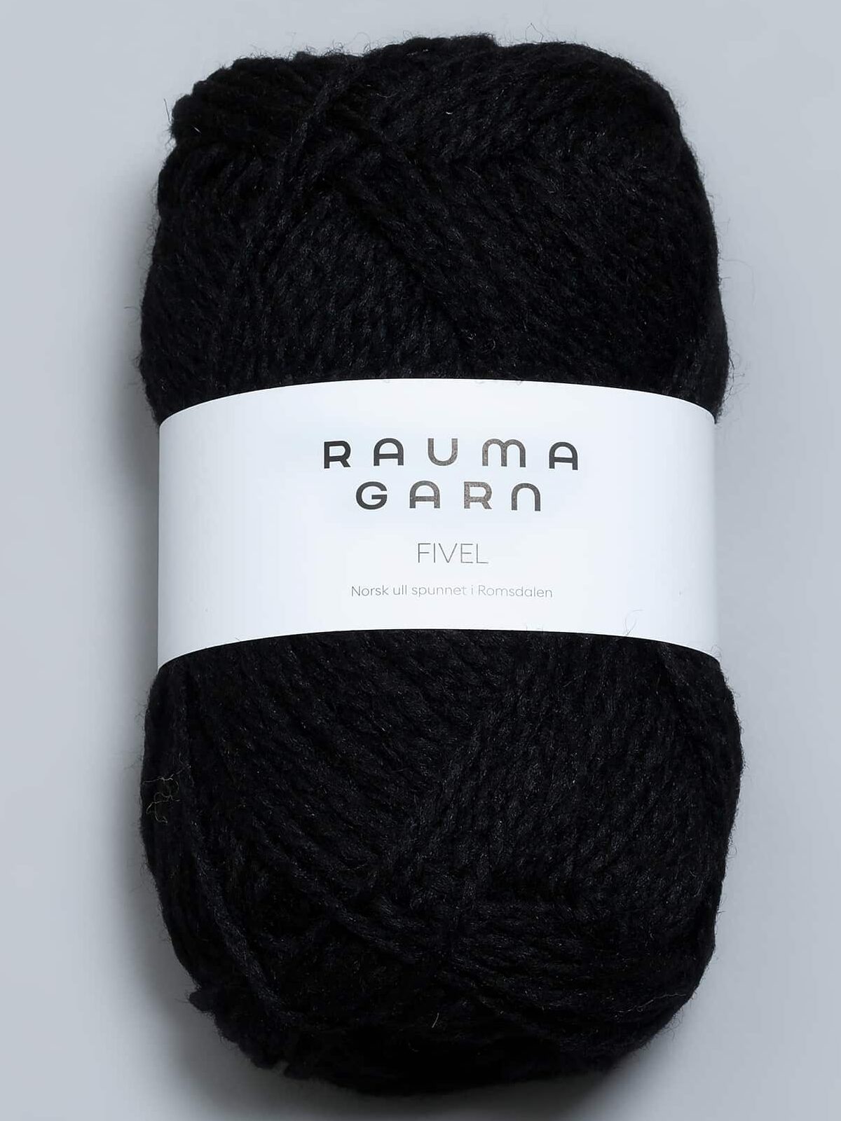 Fivel - 36 Sort - Garn - Rauma