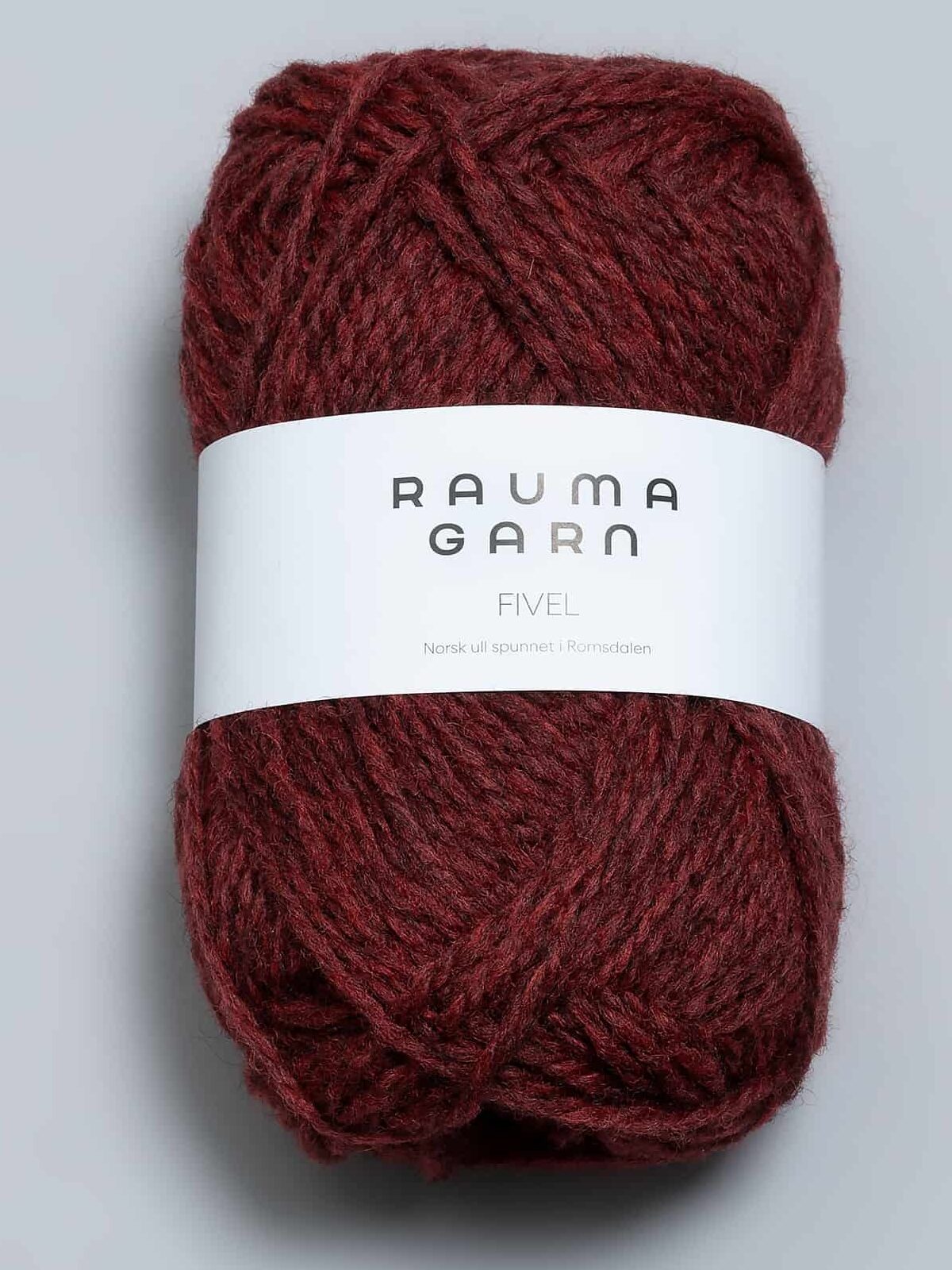 Fivel - 401 Rød meleret - Garn - Rauma