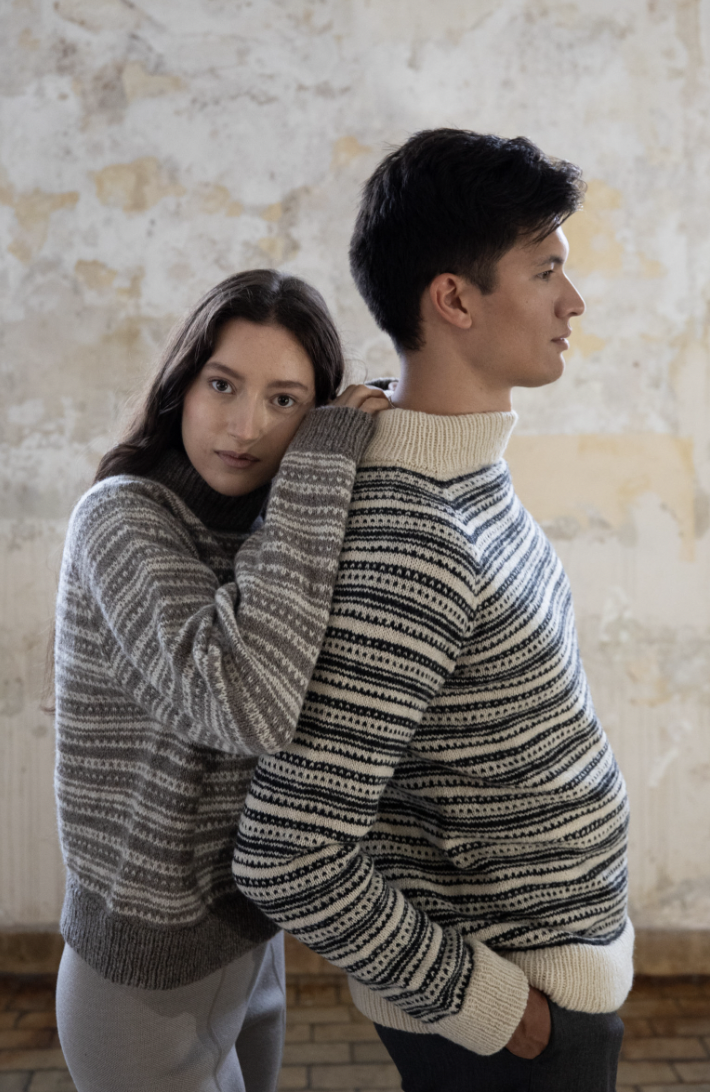 Uldpakke | Efterår No 1 Sol - Strikkeopskrift - Hillesvåg