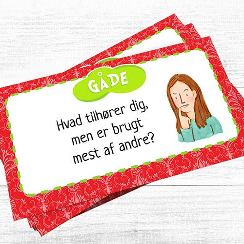 Gåder for børn - Madpakkesedler