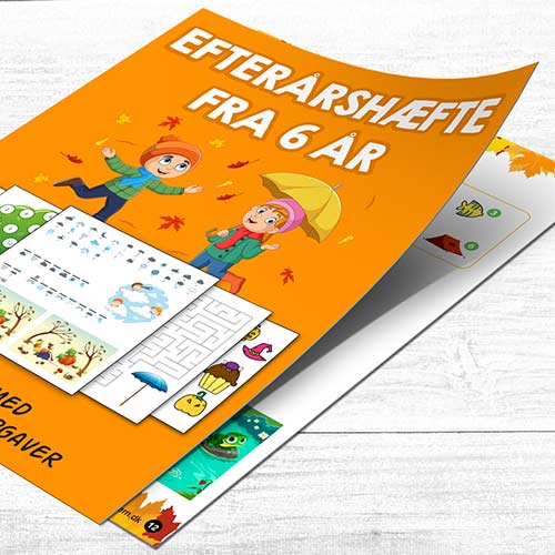 Opgavehæfte til efteråret - fra 6 år