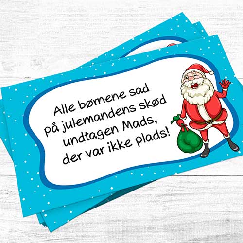 Julevittigheder - Madpakkesedler