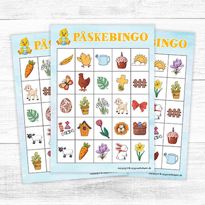 Påskebingo