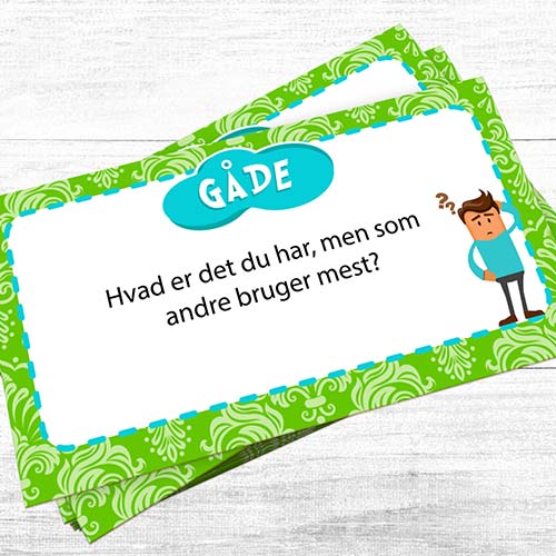 Gåder for børn 3 - Madpakkesedler