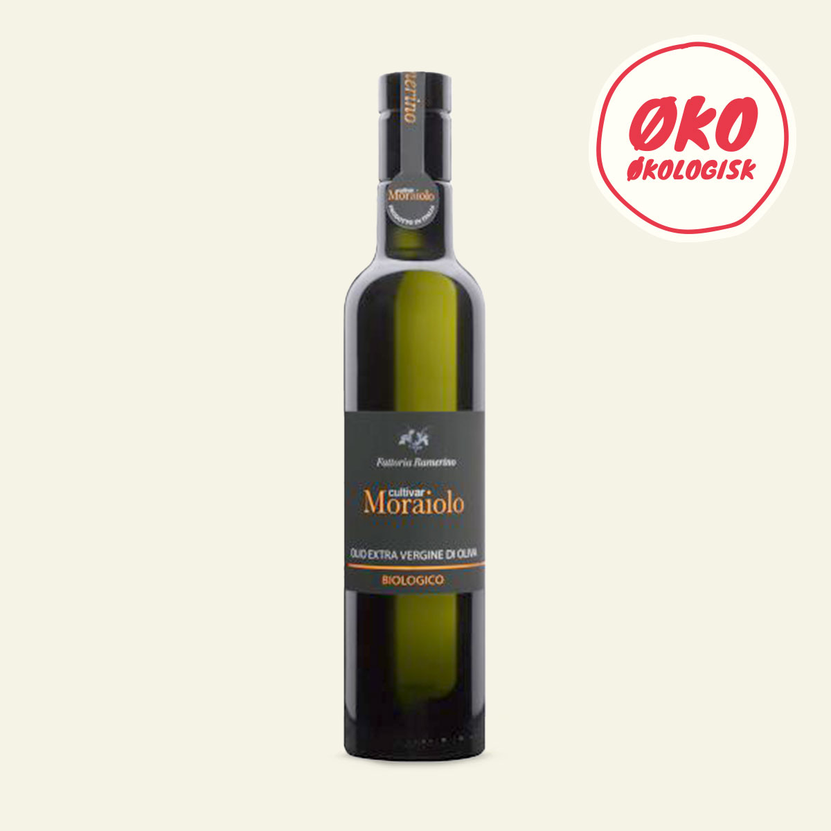 Fattoria Ramerino Cultivar Moraiolo Ekstra Jomfru Olivenolie (Øko)