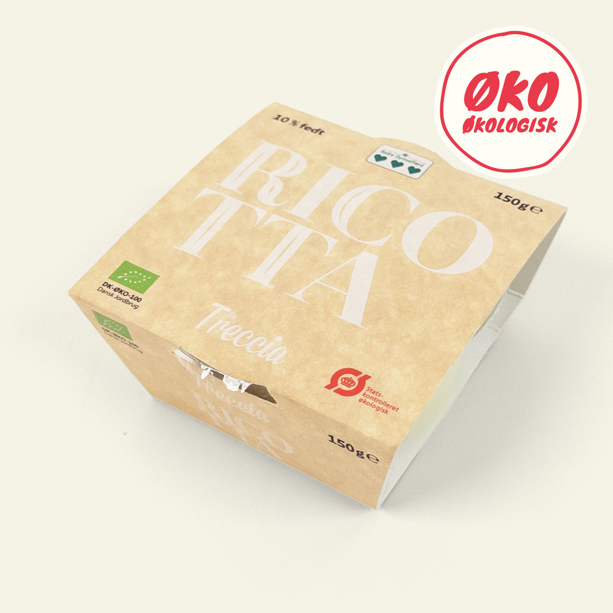 La Treccia Ricotta (Øko)