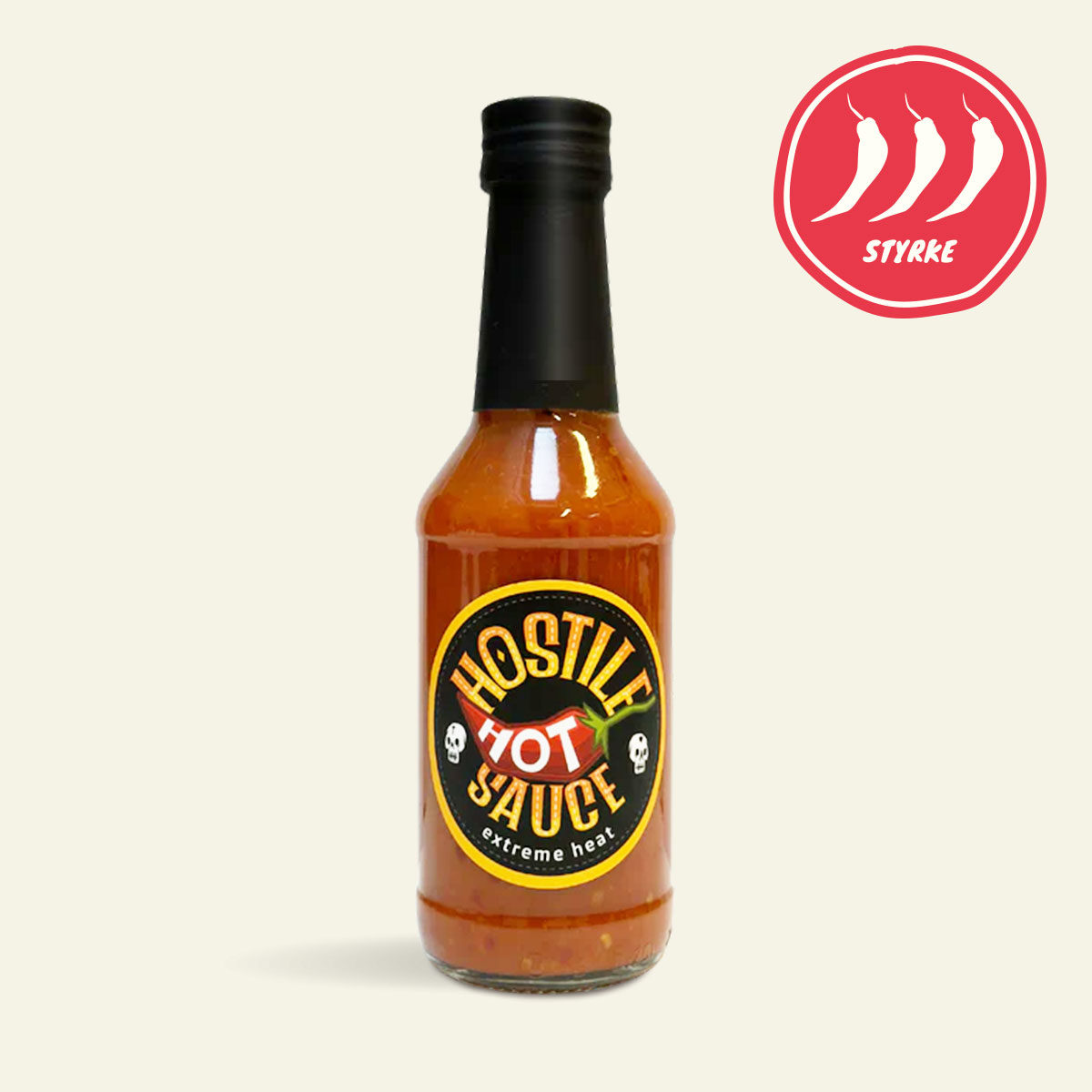 Hostile Hot Sauce Extreme Heat