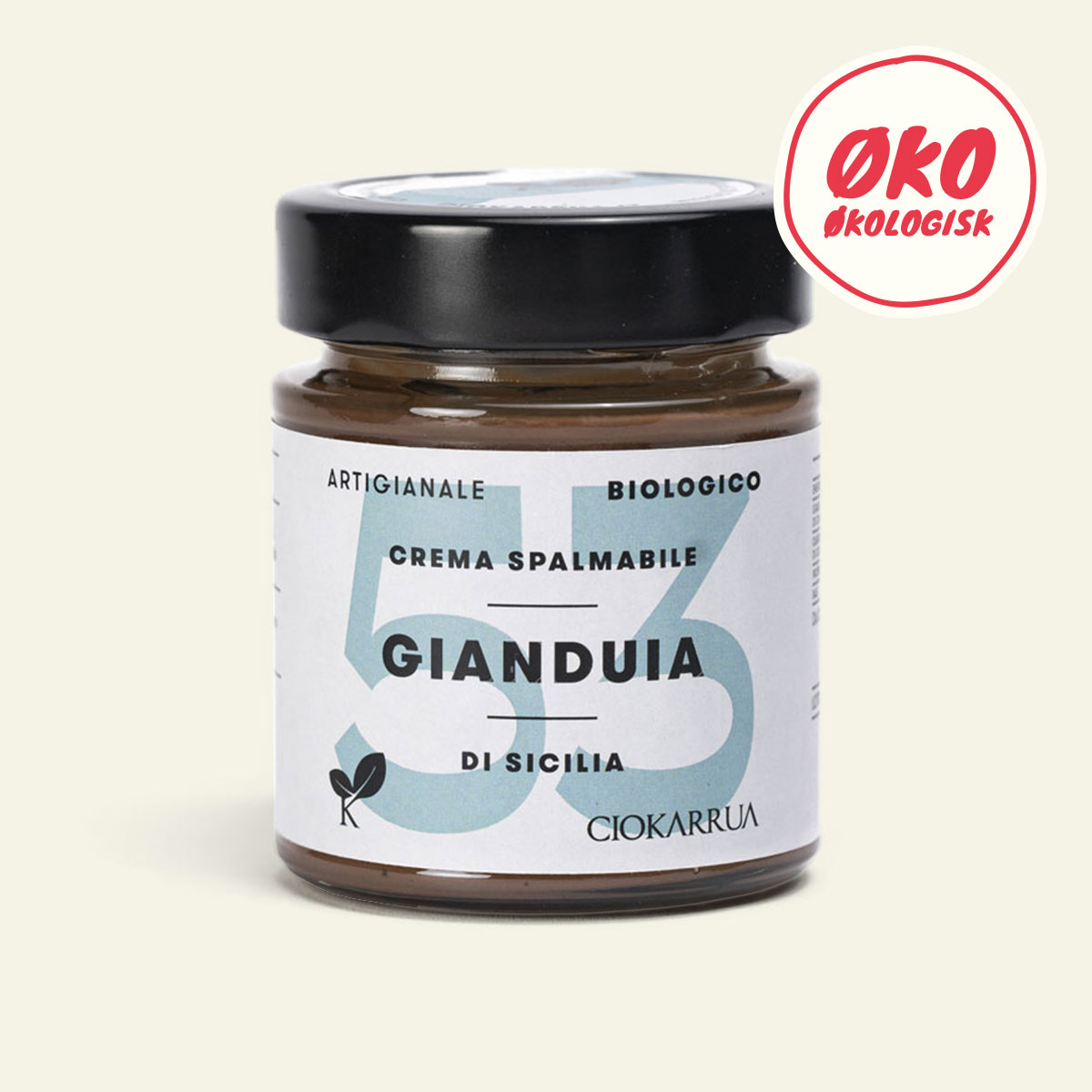 Ciokarrua Hasselnøddecreme (Øko)