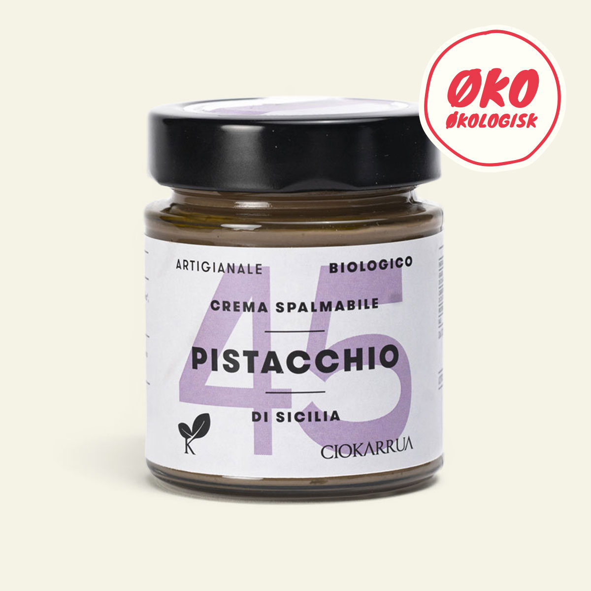 Ciokarrua Pistaciecreme (Øko)