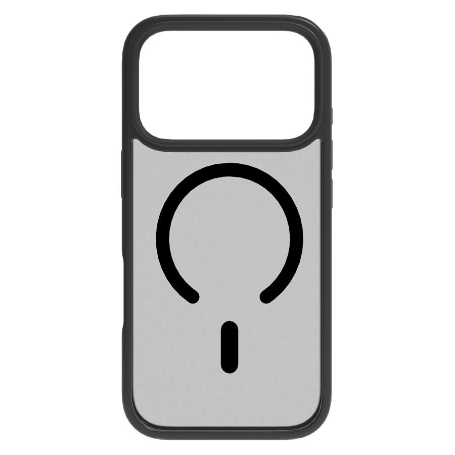 Lippa MagSafe iPhone 17 Pro Cover, Matte Transparant