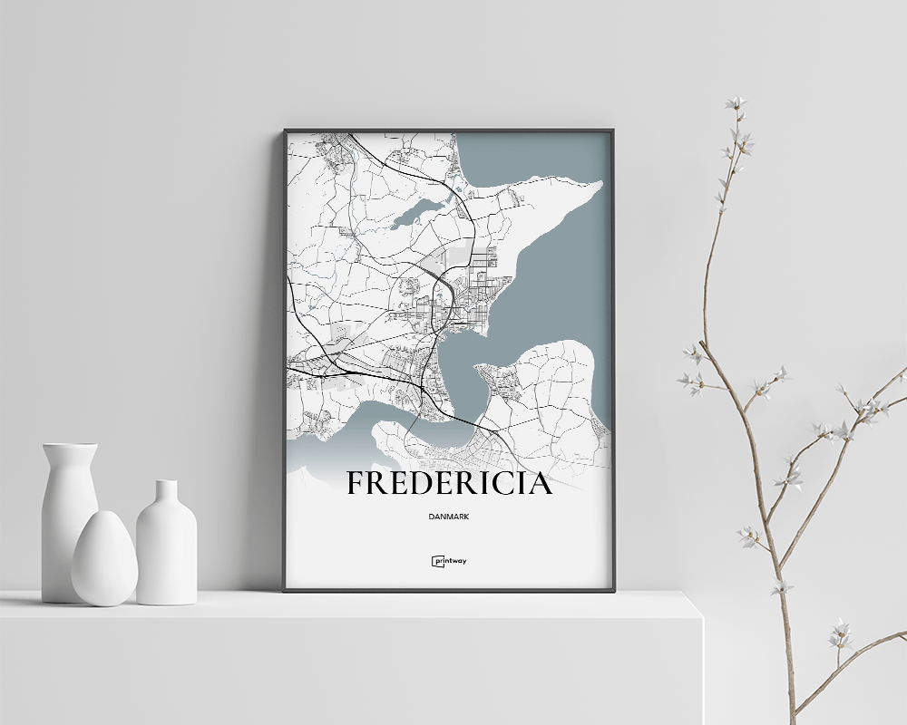 Fredericia Plakaten 21×30 cm (A4)