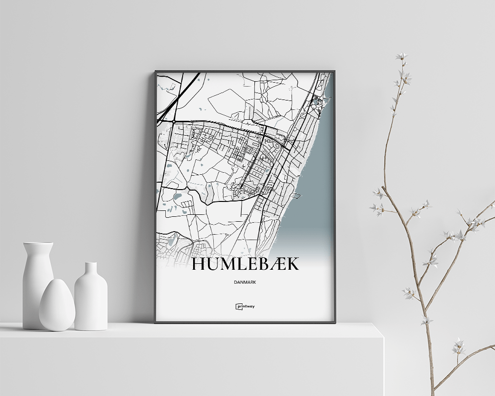 Humlebæk Plakaten 70×100 cm (B1)
