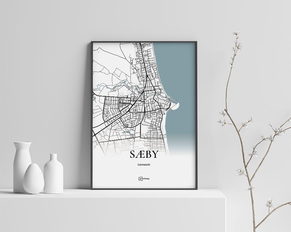 Sæby Plakaten 70×100 cm (B1)