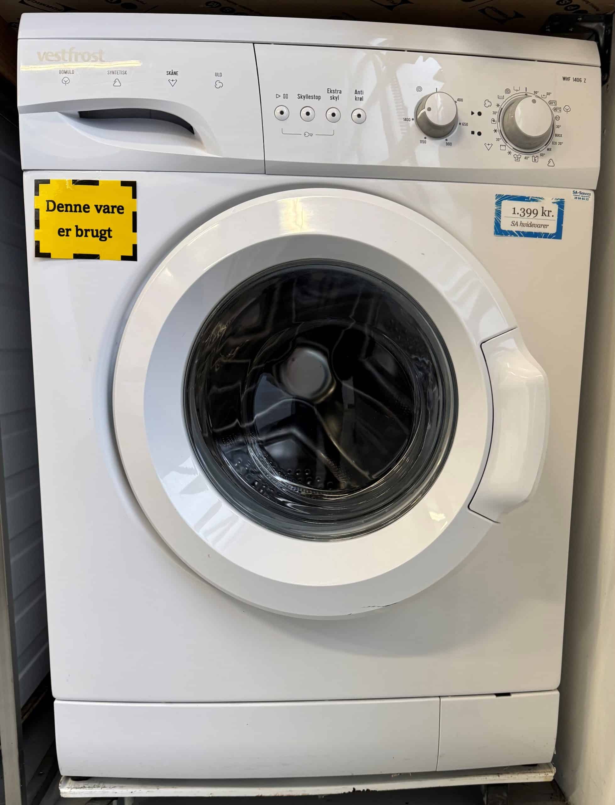 Brugt Vestfrost vaskemaskine