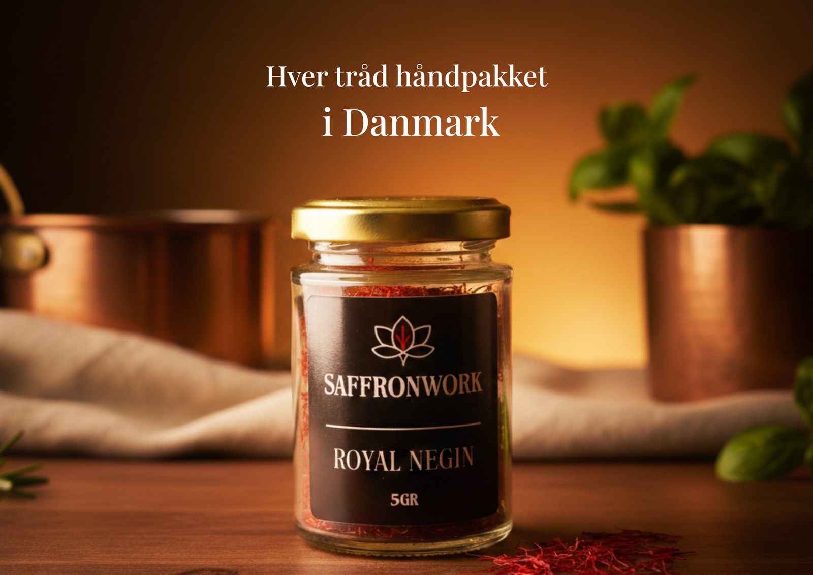 Safran 5g Royal Negin + 5 e-bøger