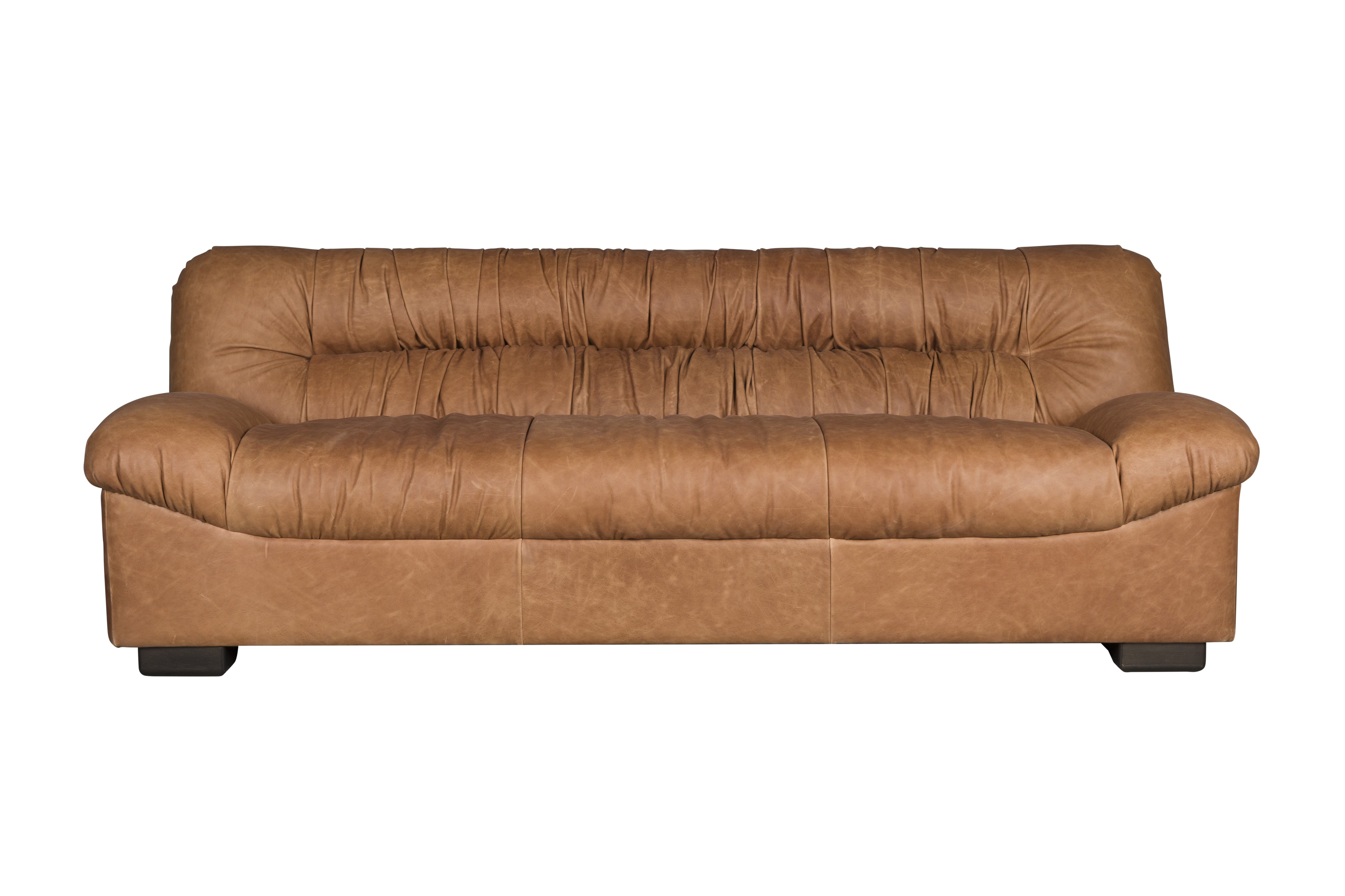 DUTCHBONE Douglas sofa - cognac læder og og træ