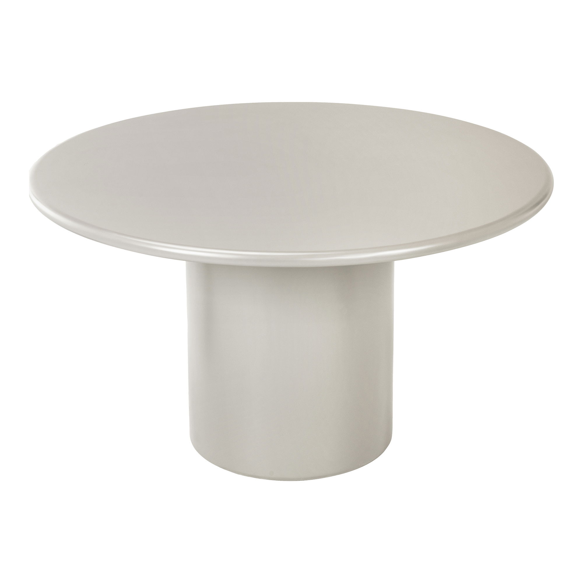 HOUSE NORDIC Nagano spisebord, rund - sand MDF (Ø120)