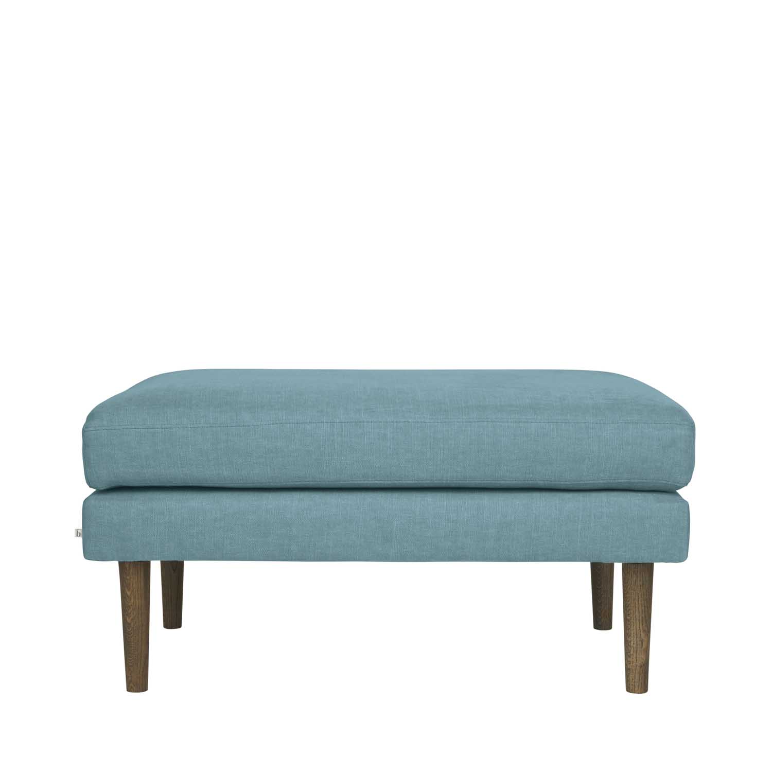 BROSTE COPENHAGEN Air fodskammel - polyester, rektangulær (90x58)