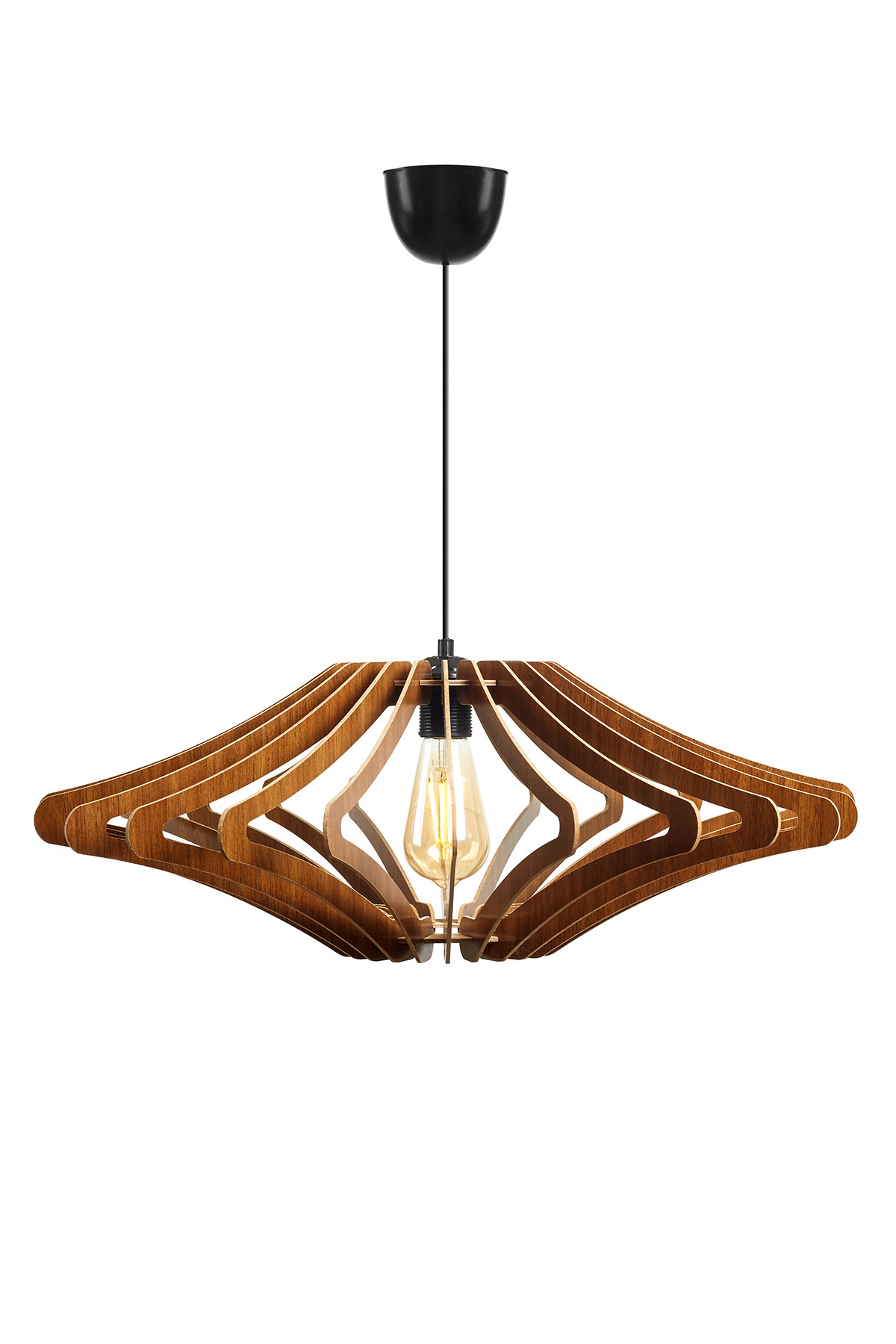 LUMI Pordenone loftlampe - natur MDF