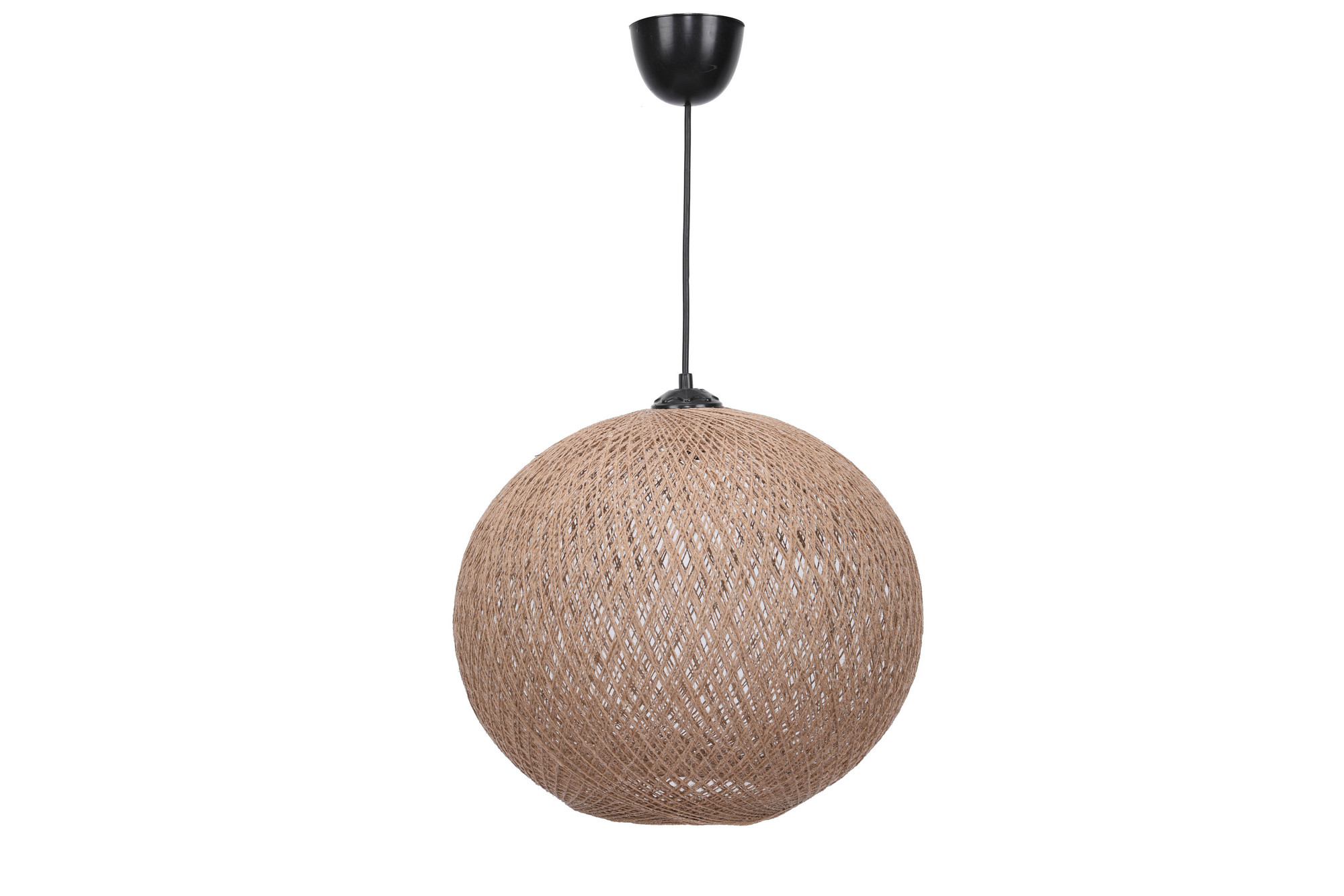 LUMI Pisa loftlampe - creme jute