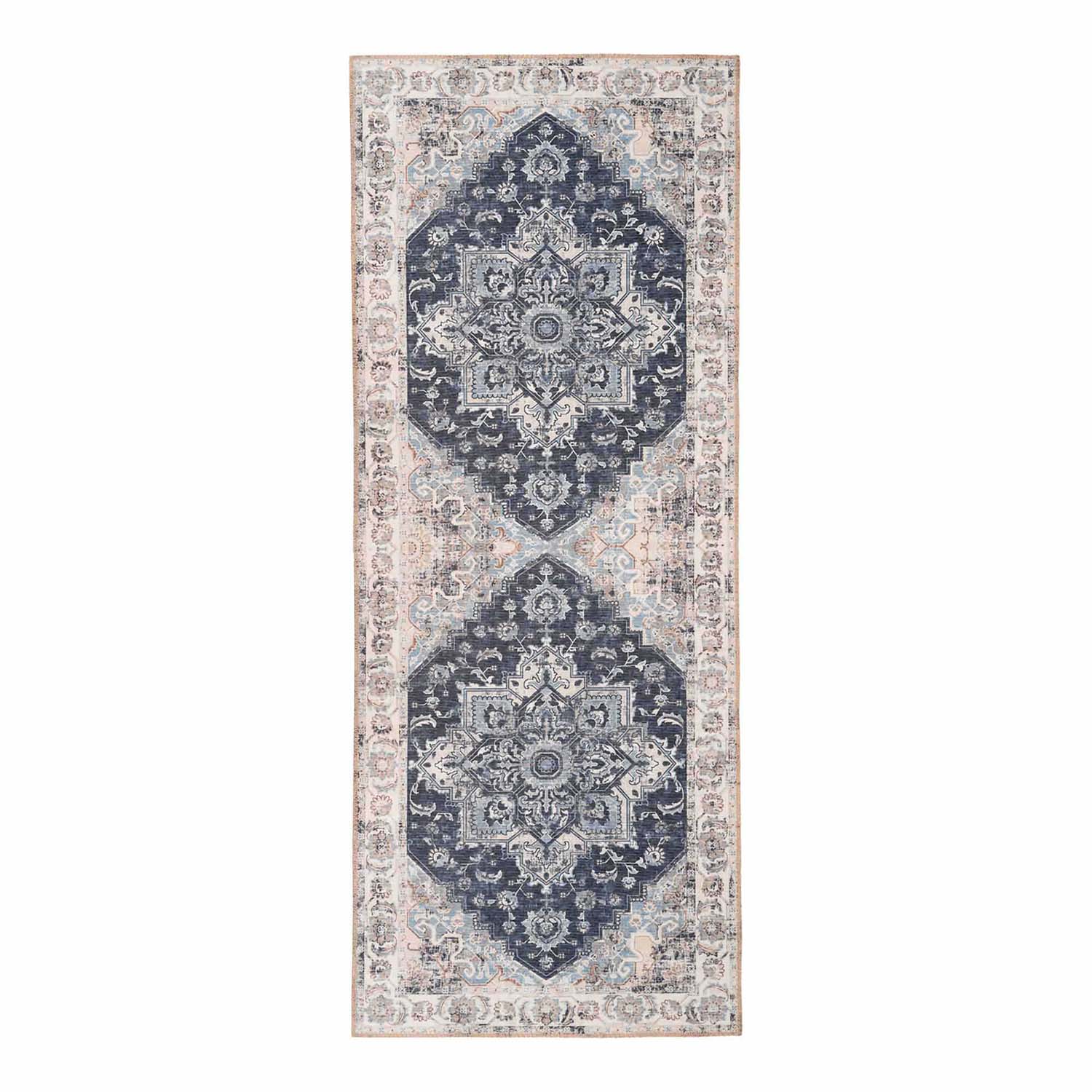 HOUSE NORDIC Havana gulvtæppe - multifarvet polyester (80x200)