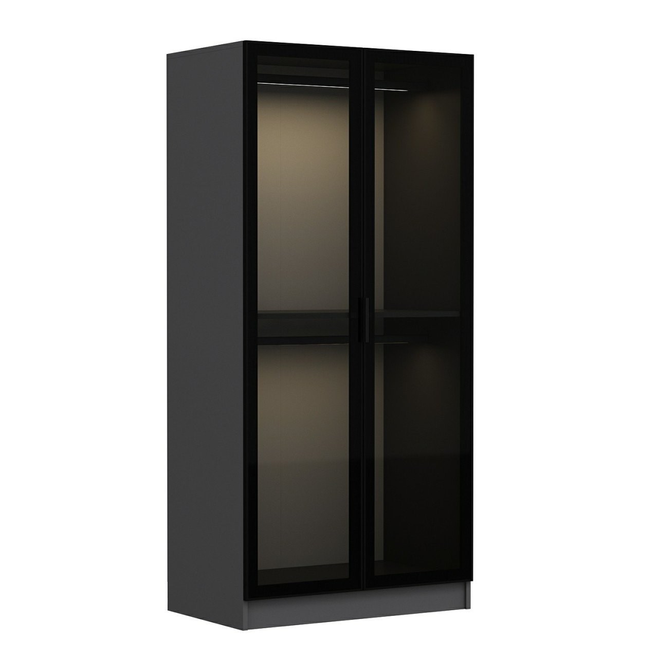 FUNZI LIVING Kalesglas antracit - 190 Garderobe