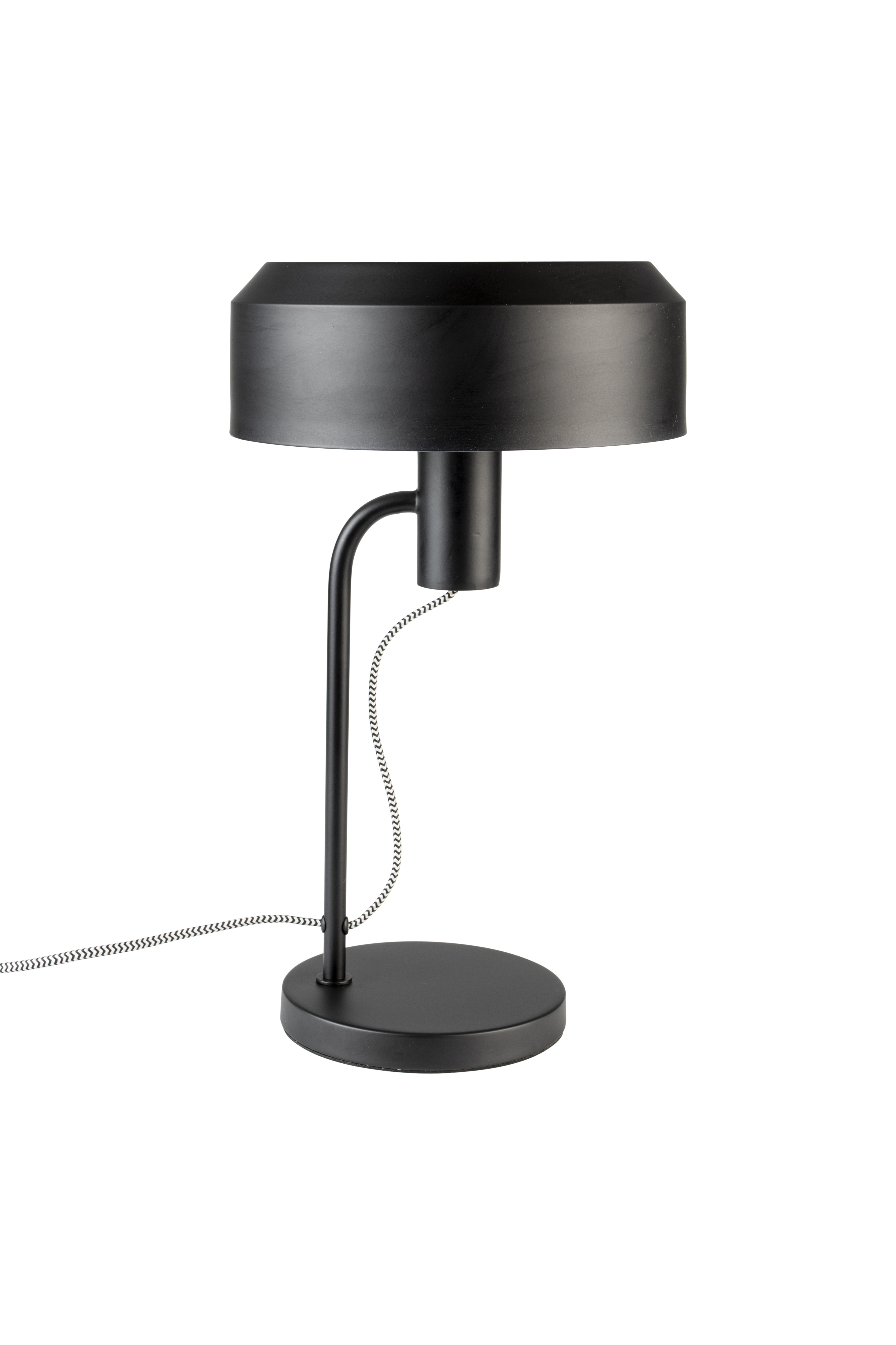 WHITE LABEL LIVING Landon bordlampe - sort jern