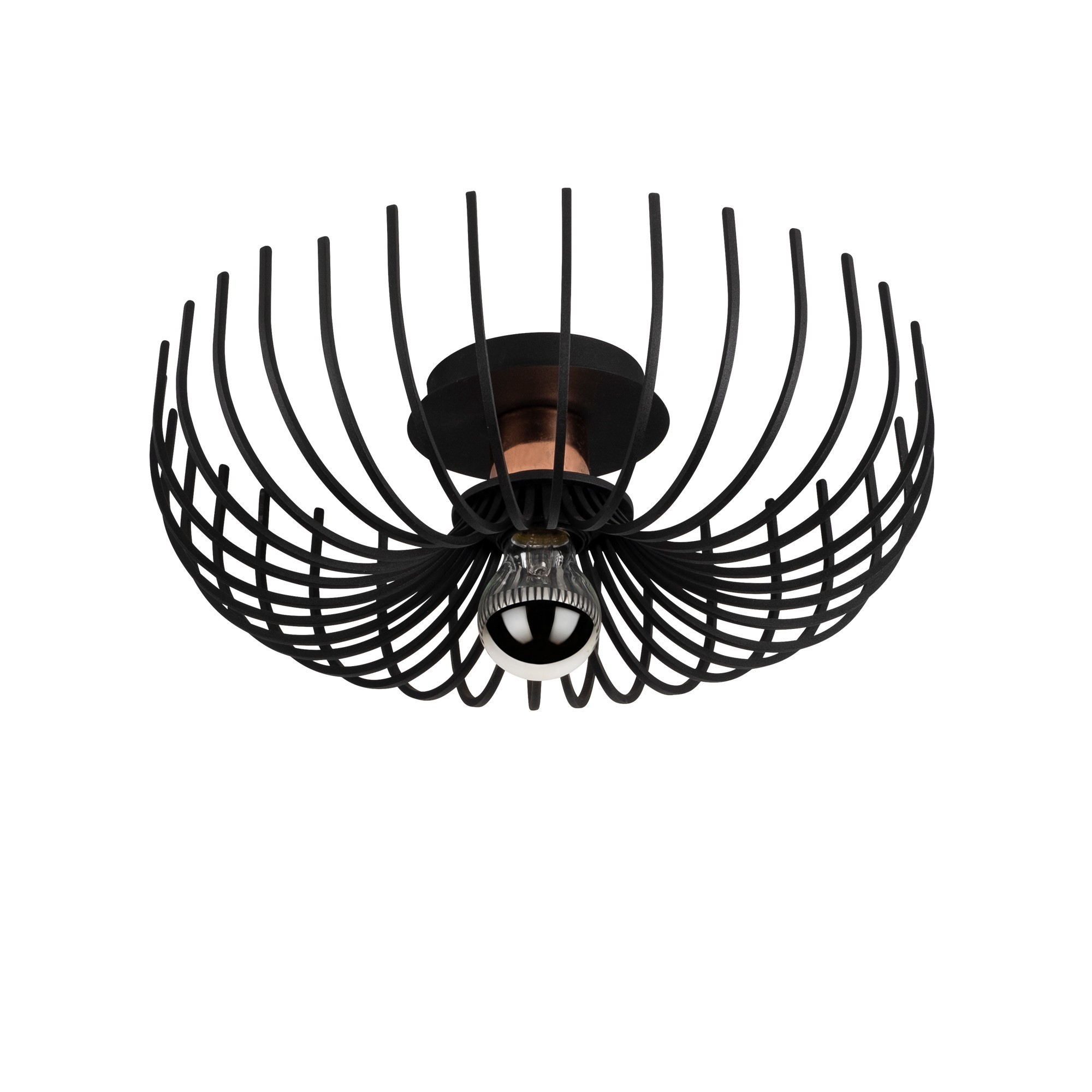 LUMI Aelthor loftlampe - sort metal