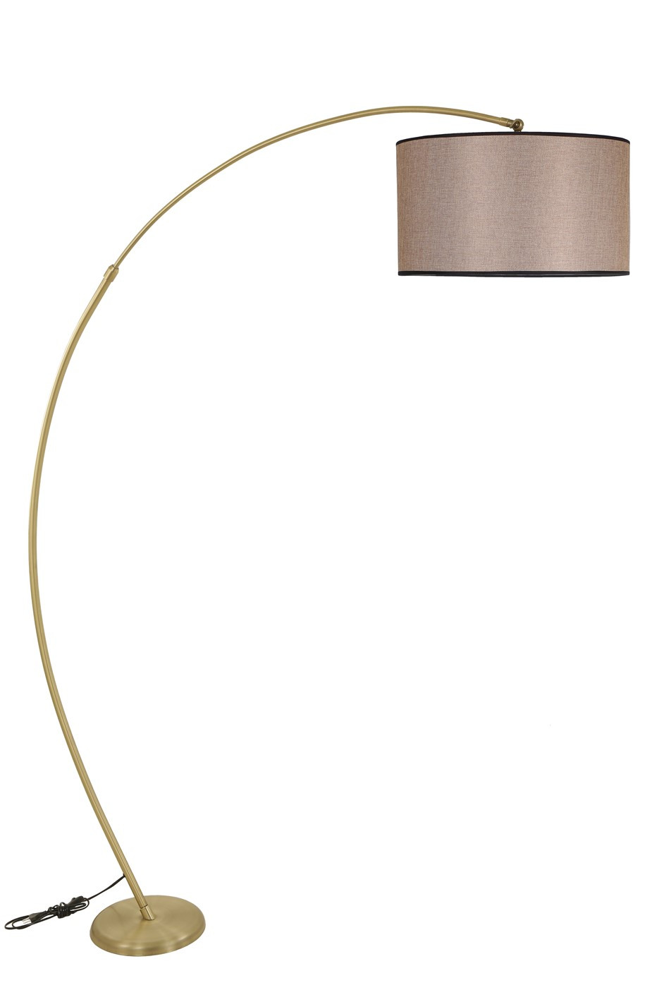 LUMI Motril gulvlampe - brun og metal