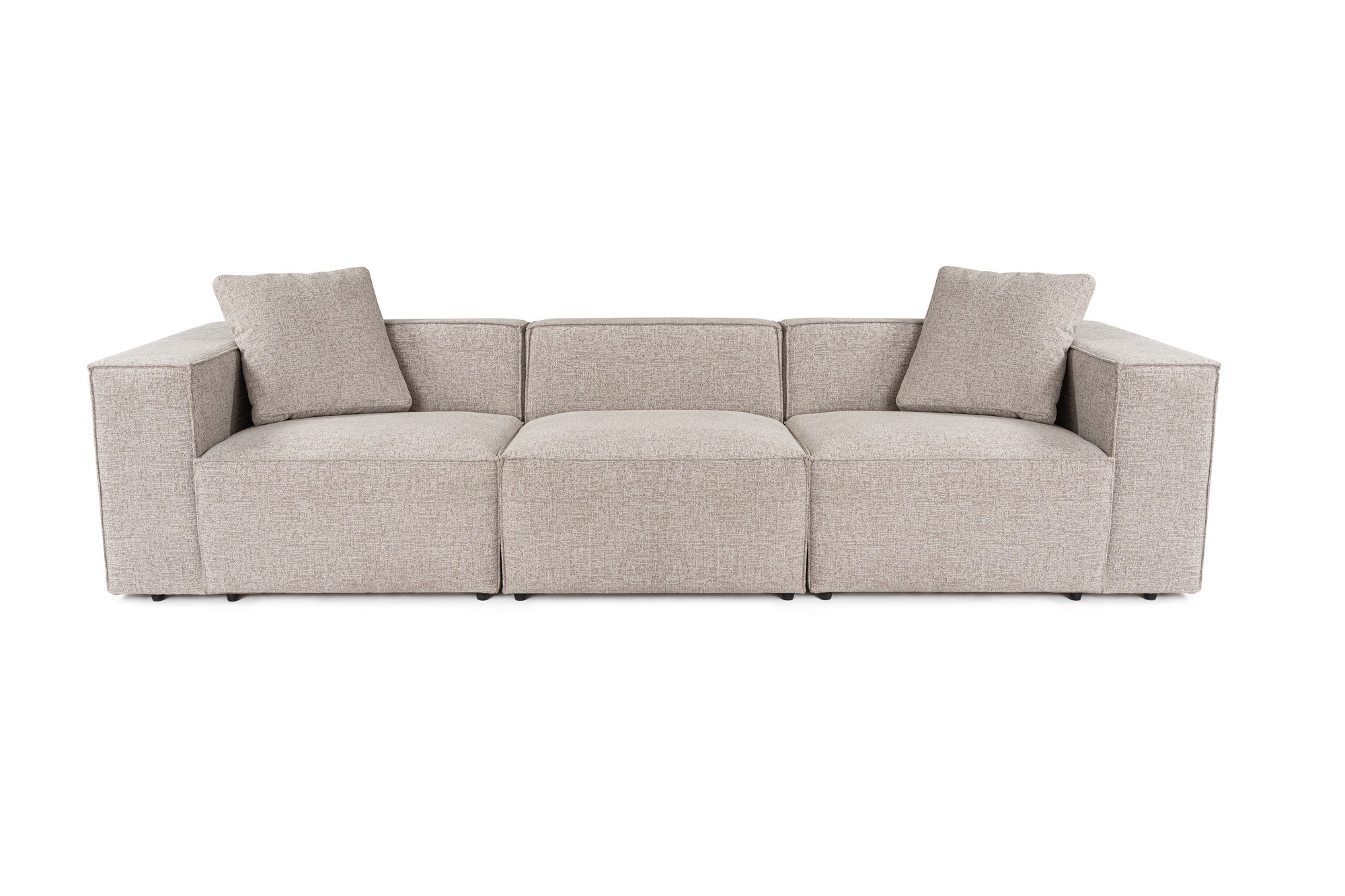 NORDVÄRK Lora 3-personers - Mokka 3-sæders sofa