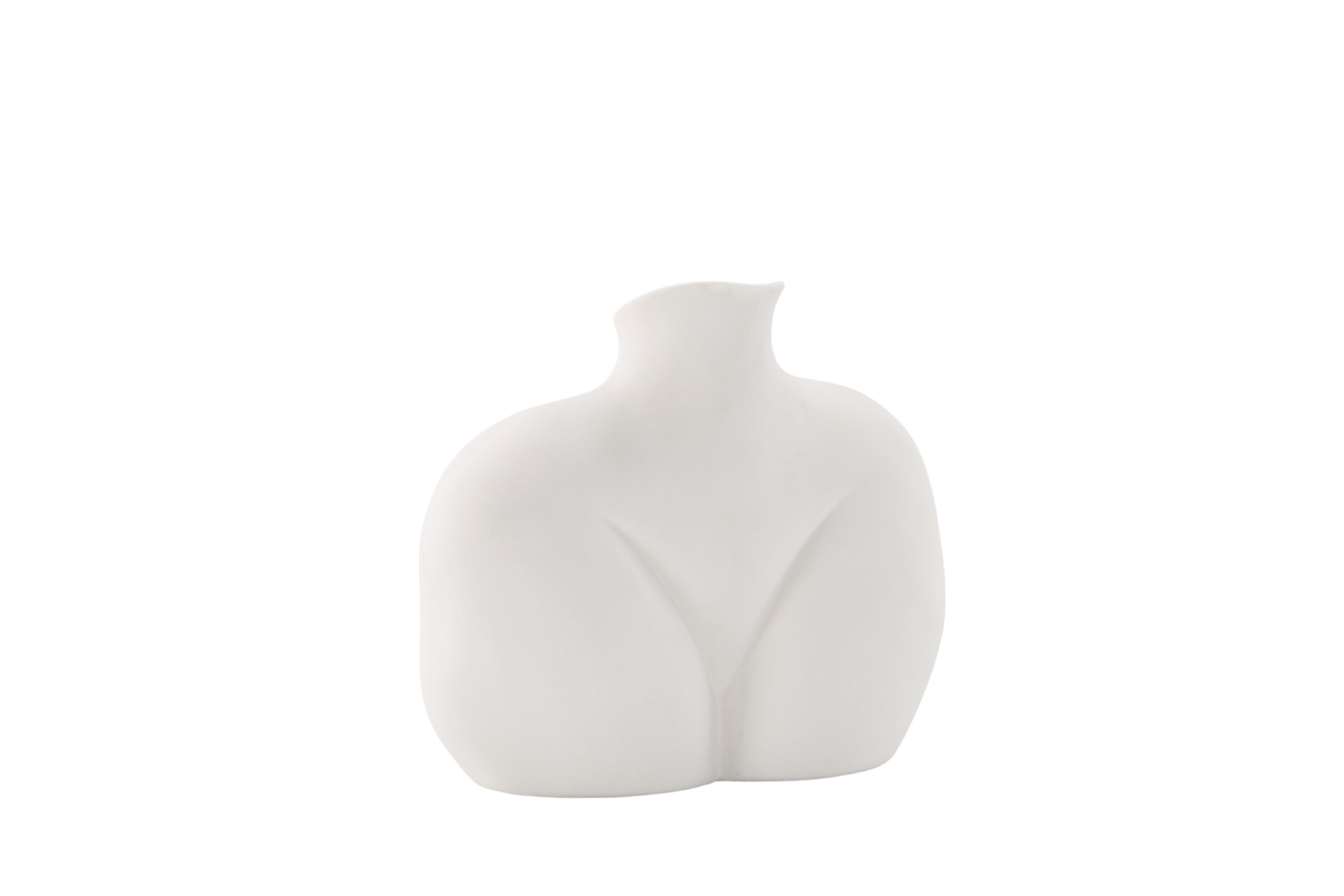 VENTURE DESIGN Harvey vase - offwhite stentøj (17x10x15H)