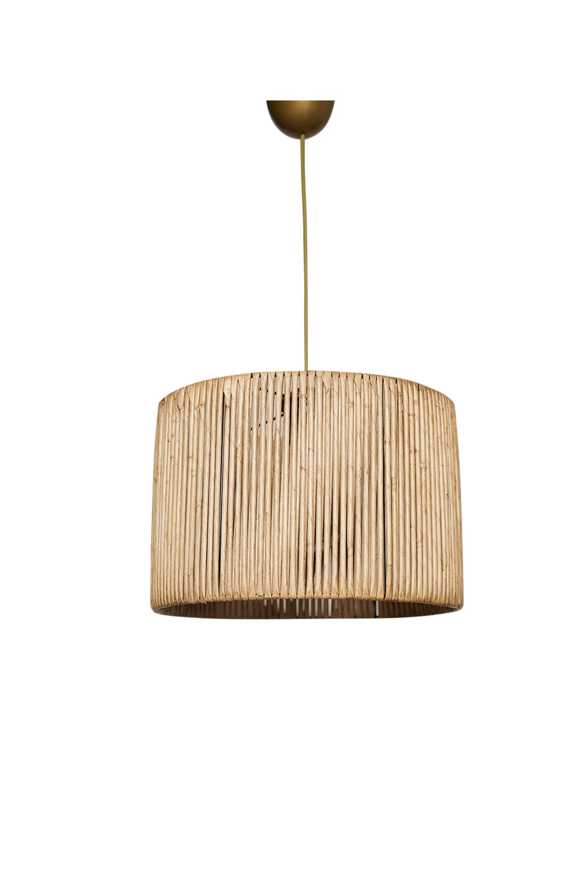LUMI Scafati loftlampe - naturfarvet metal
