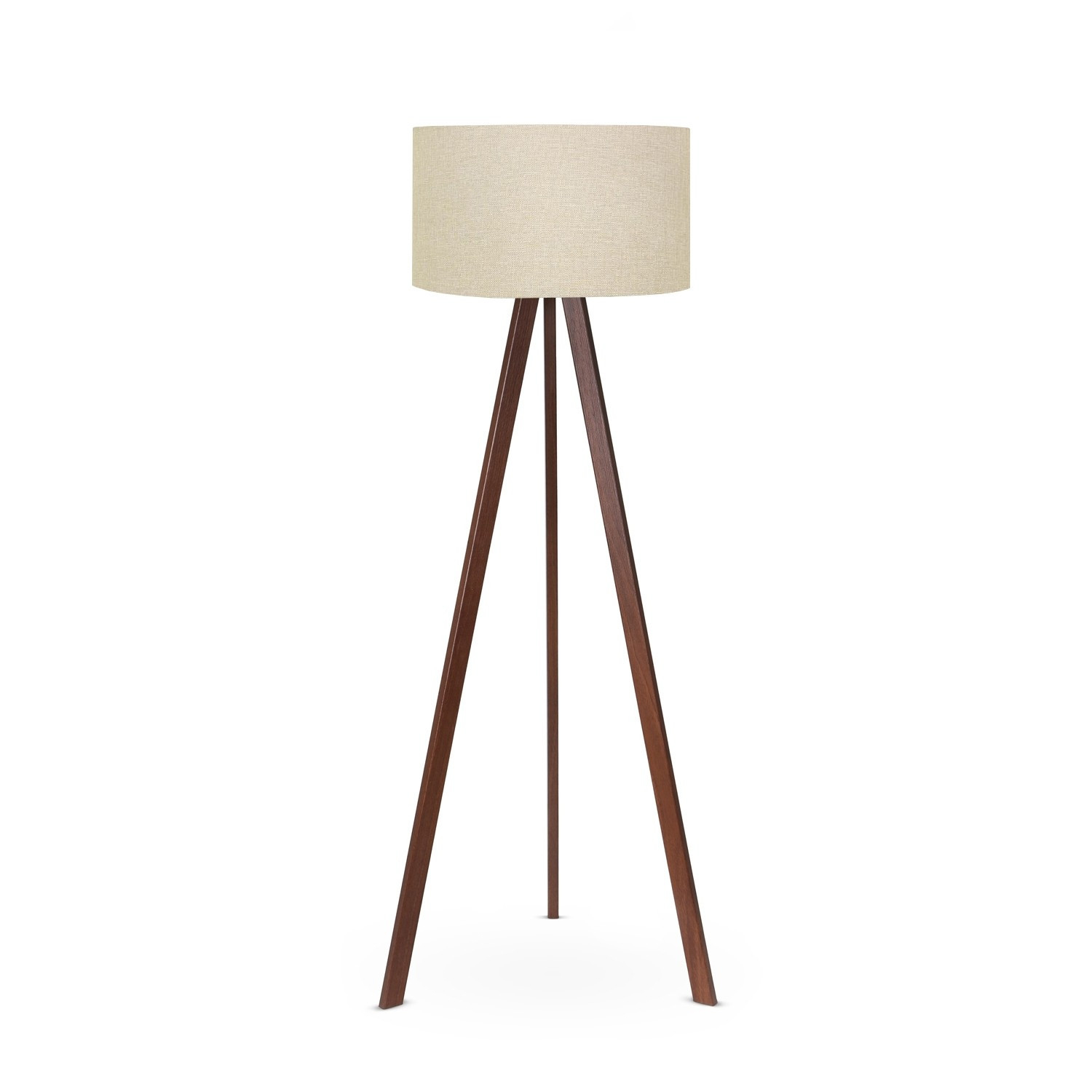 LUMI AYD gulvlampe - beige PVC og MDF