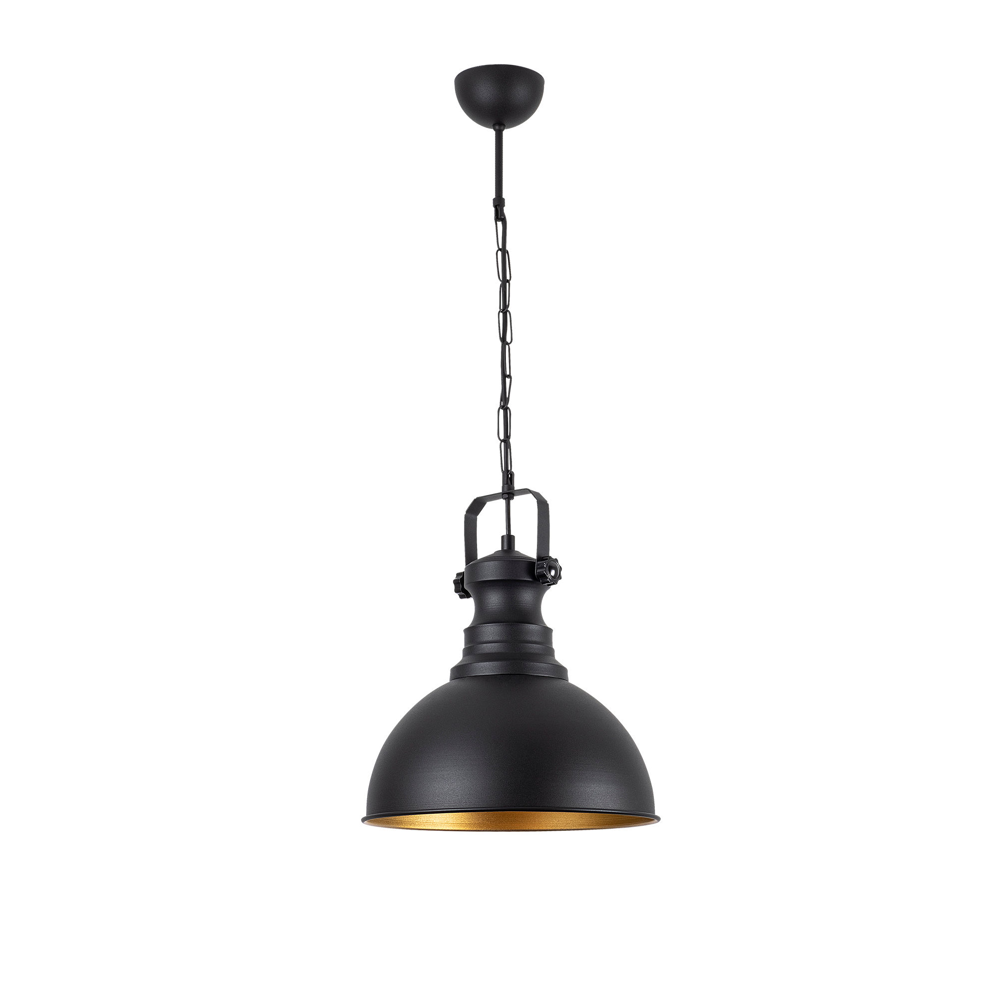 LUMI Mirandela loftlampe - sort metal