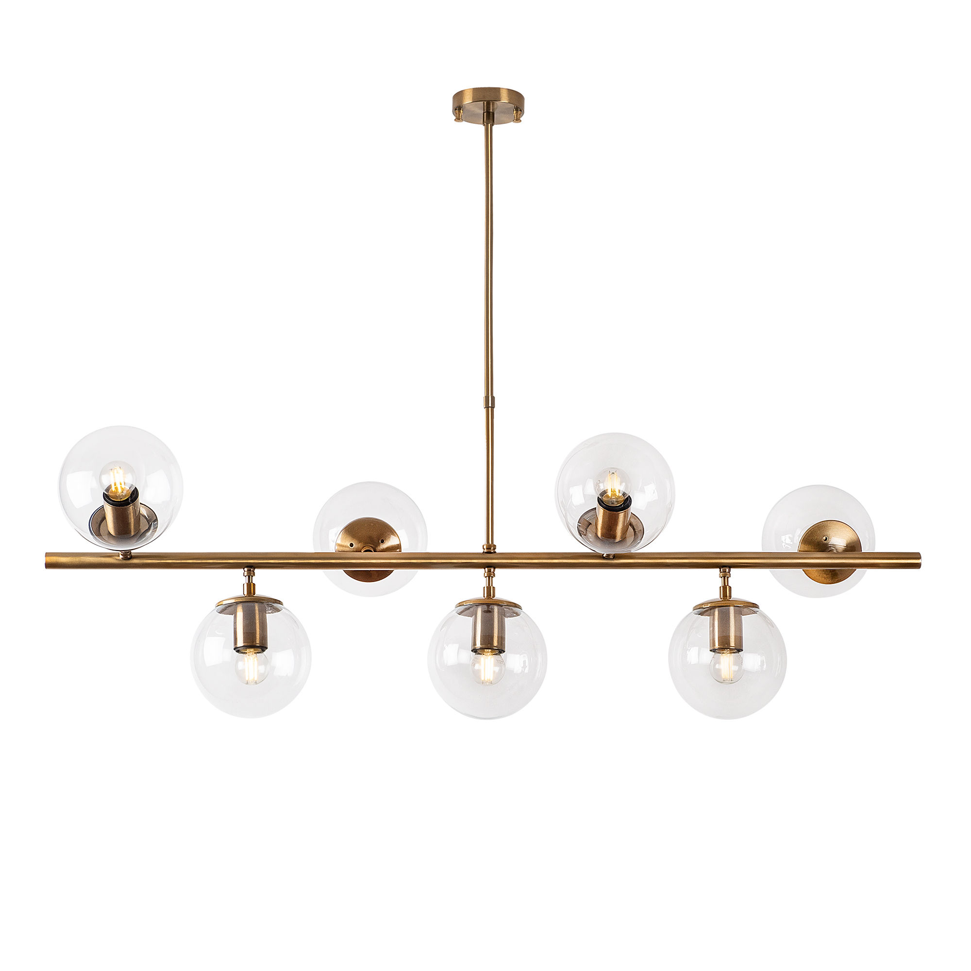LUMI Orvieto loftlampe - guld metal