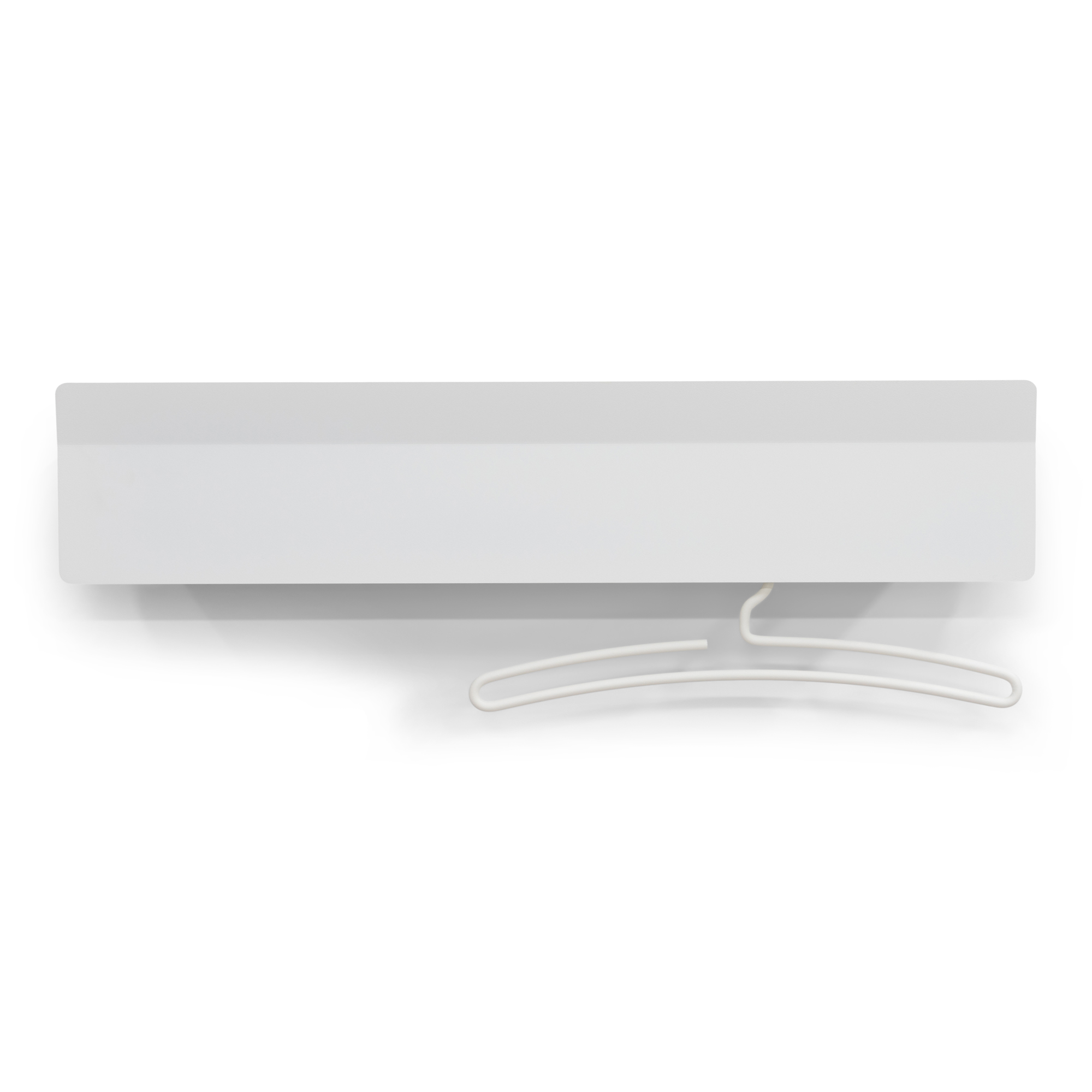 SPINDER DESIGN Chaperone 80 knagerække, m. 8 knager - hvid stål (B:77)