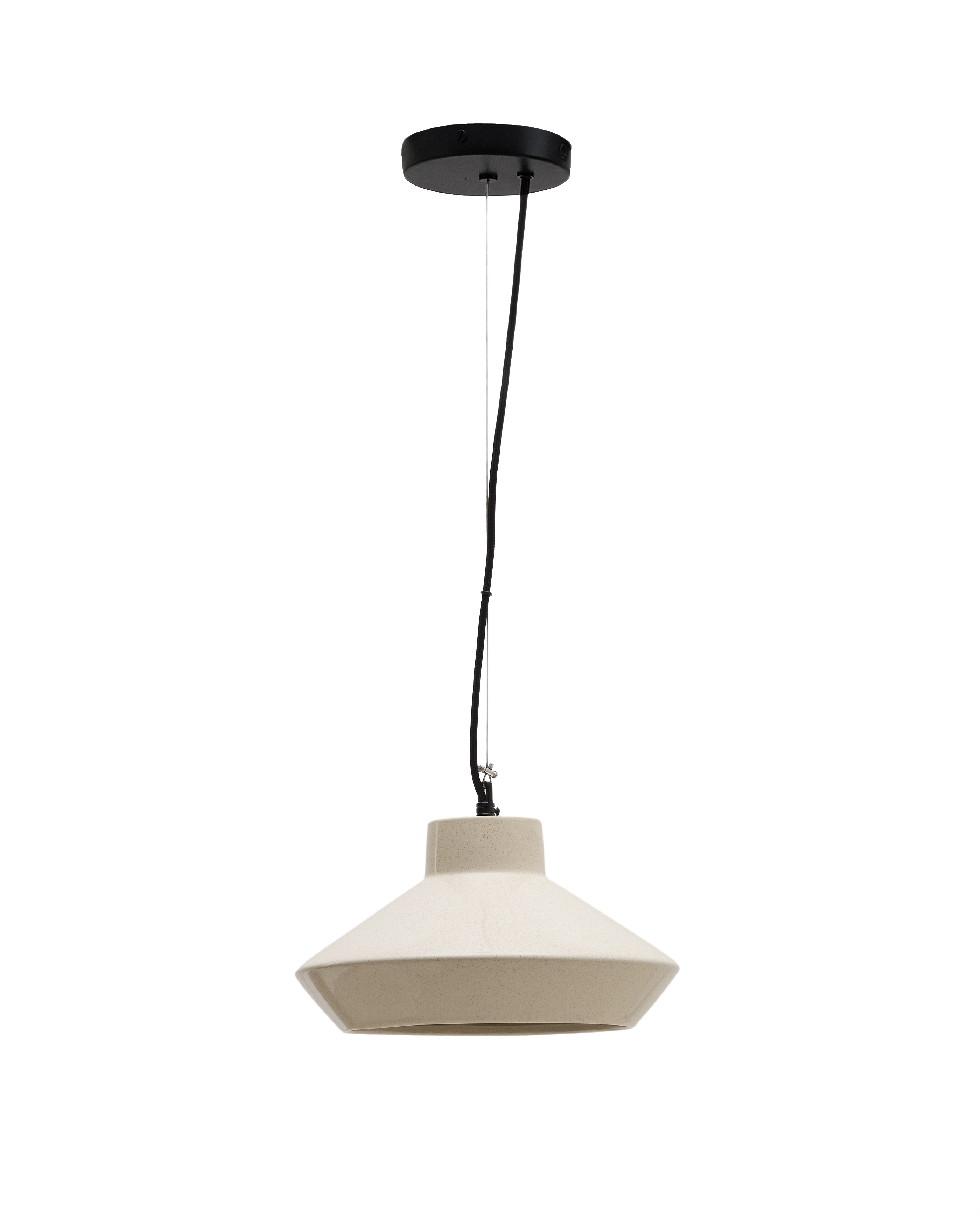 KAVE HOME Portol loftlampe - beige keramik