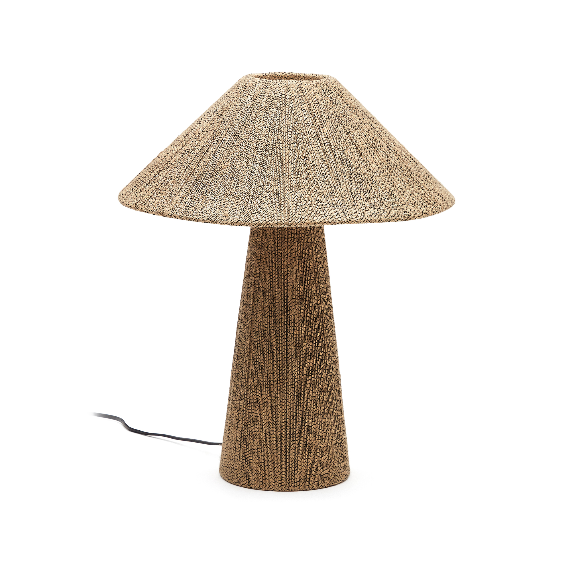 KAVE HOME Renee bordlampe - natur jute