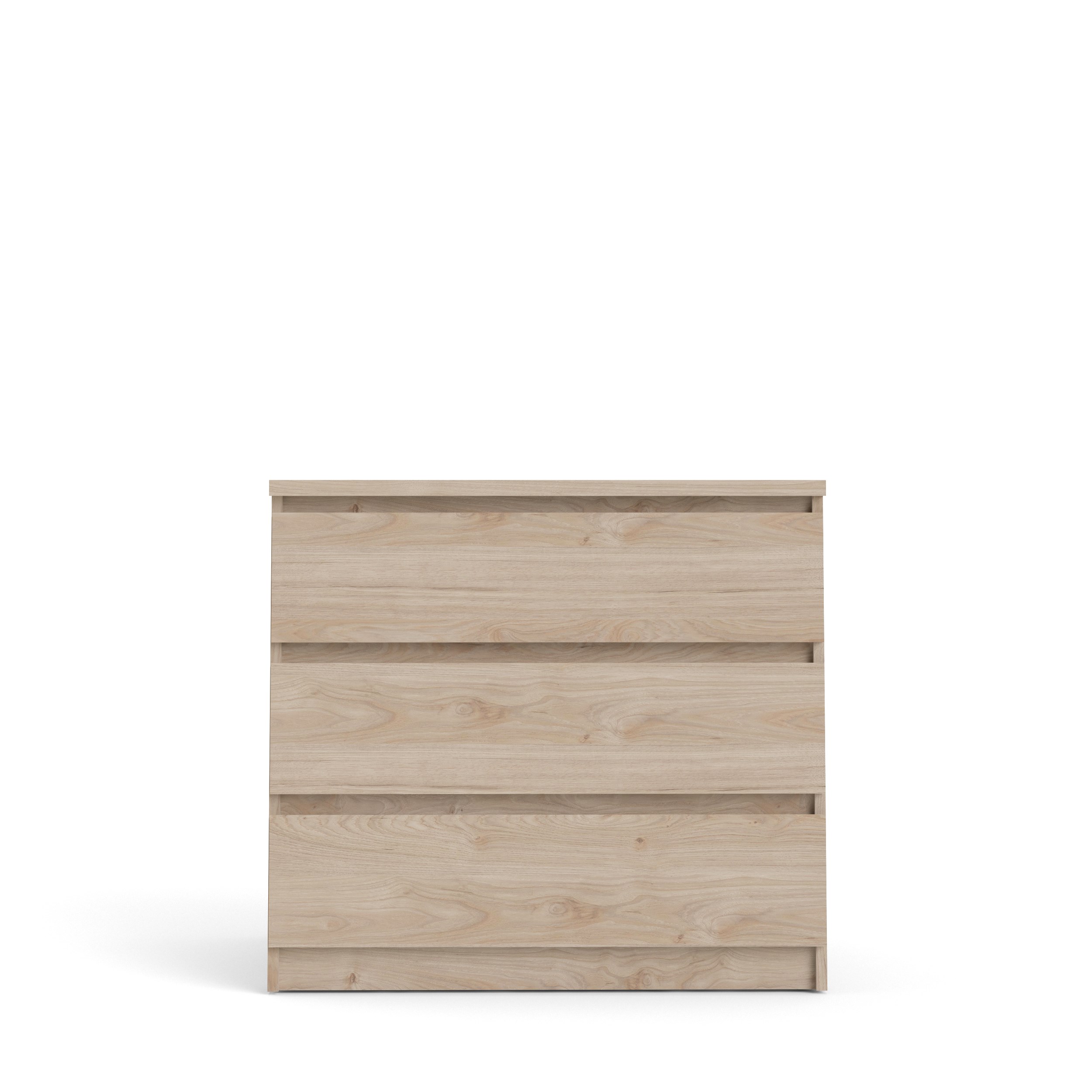 TVILUM Naia Kommode, m. 3 skuffer - Jackson Hickory natur spånplade
