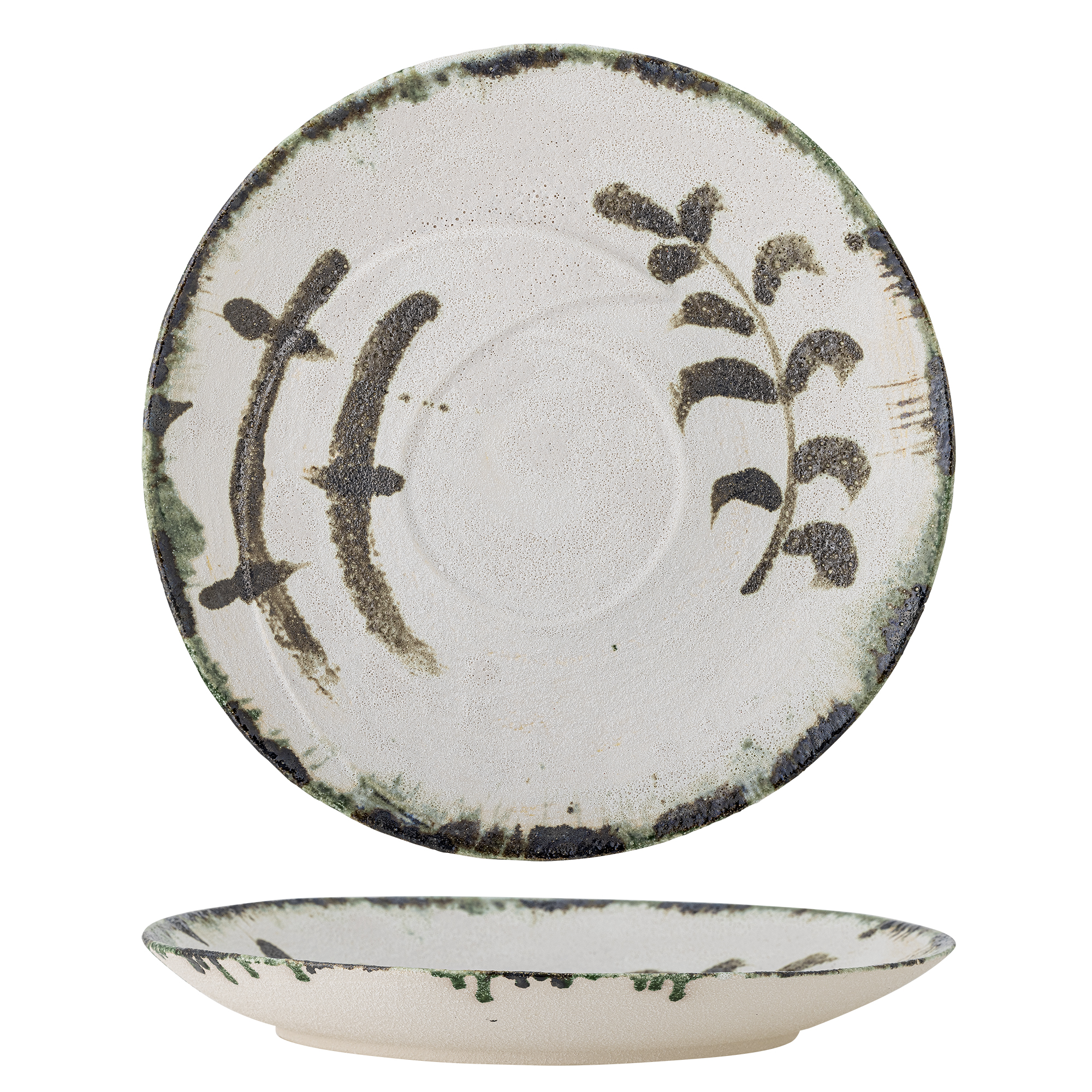 BLOOMINGVILLE Hadyn fad - hvid stentøj (D44xH6)