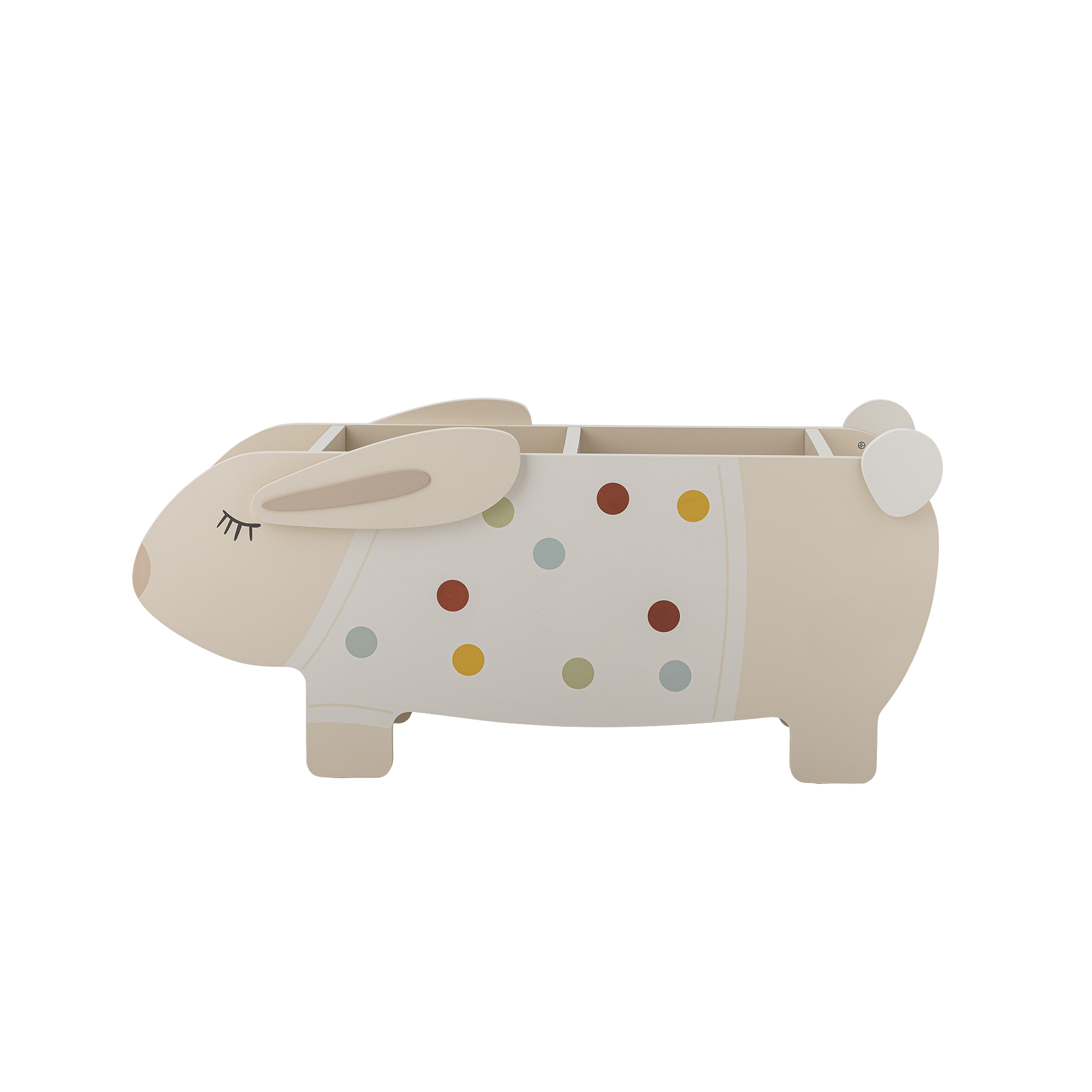 BLOOMINGVILLE MINI Villja Bogkasse, Hvid, FSCÂ®100%, MDF (L87xH38xB32 cm)