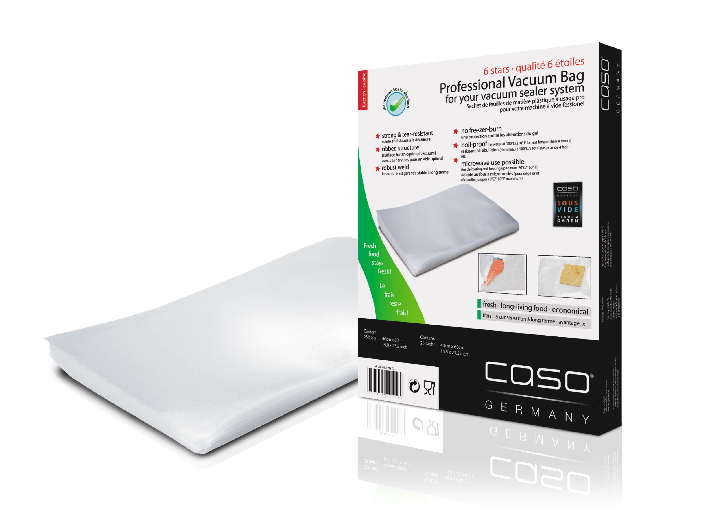 25 CASO Vakuumposer (40x60cm)