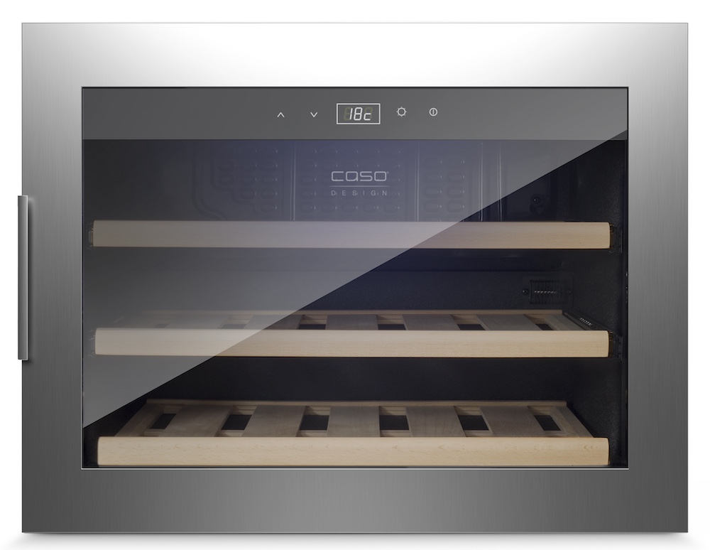 Caso WineSafe 18 Vinkøleskab - Indbygning (18 flasker)